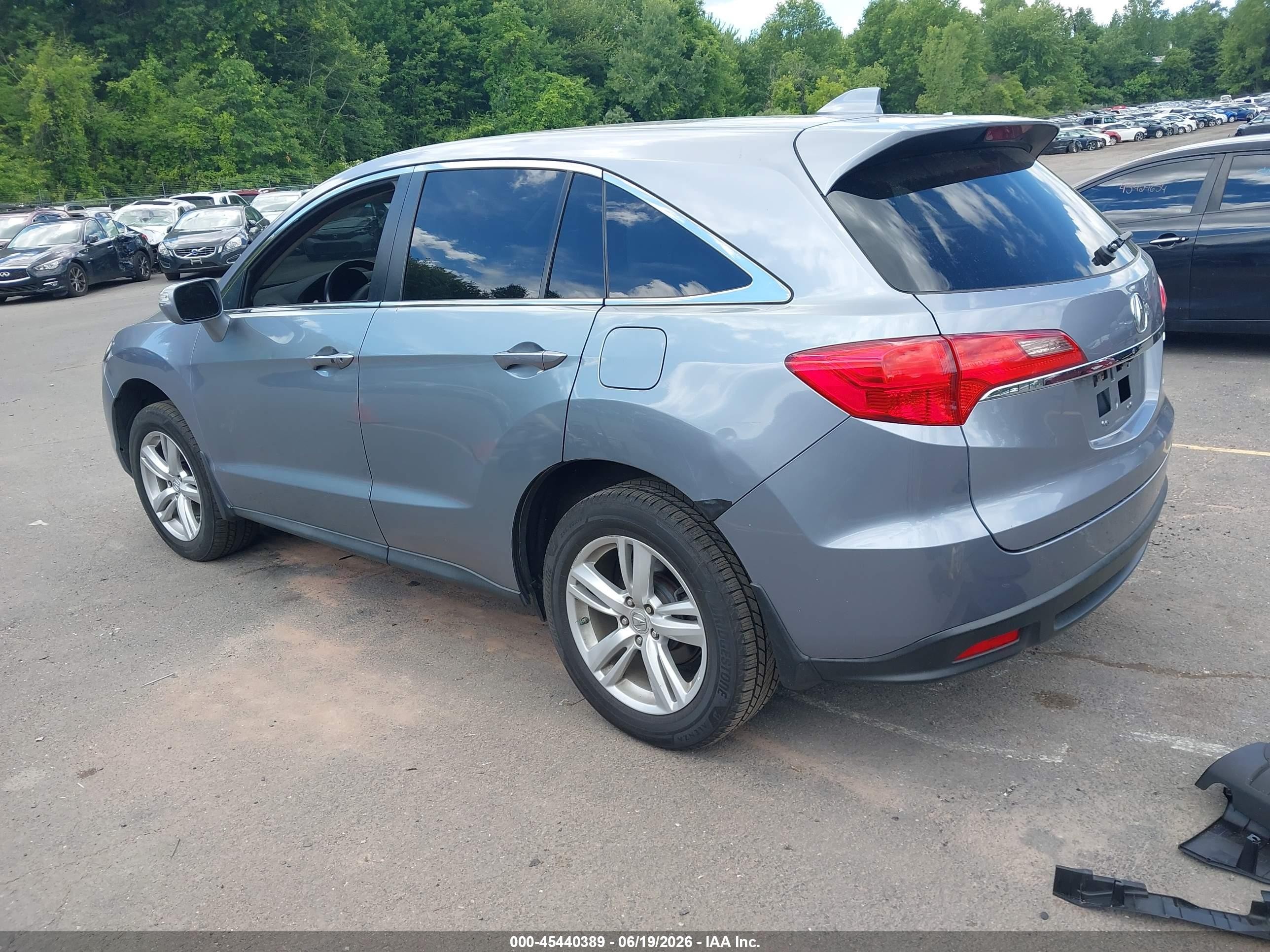 2013 Acura Rdx Light Blue vin: 5J8TB4H34DL010419