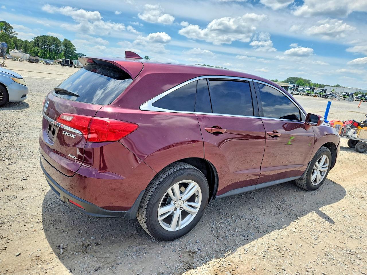 2014 Acura Rdx Burgundy vin: 5J8TB4H34EL021793