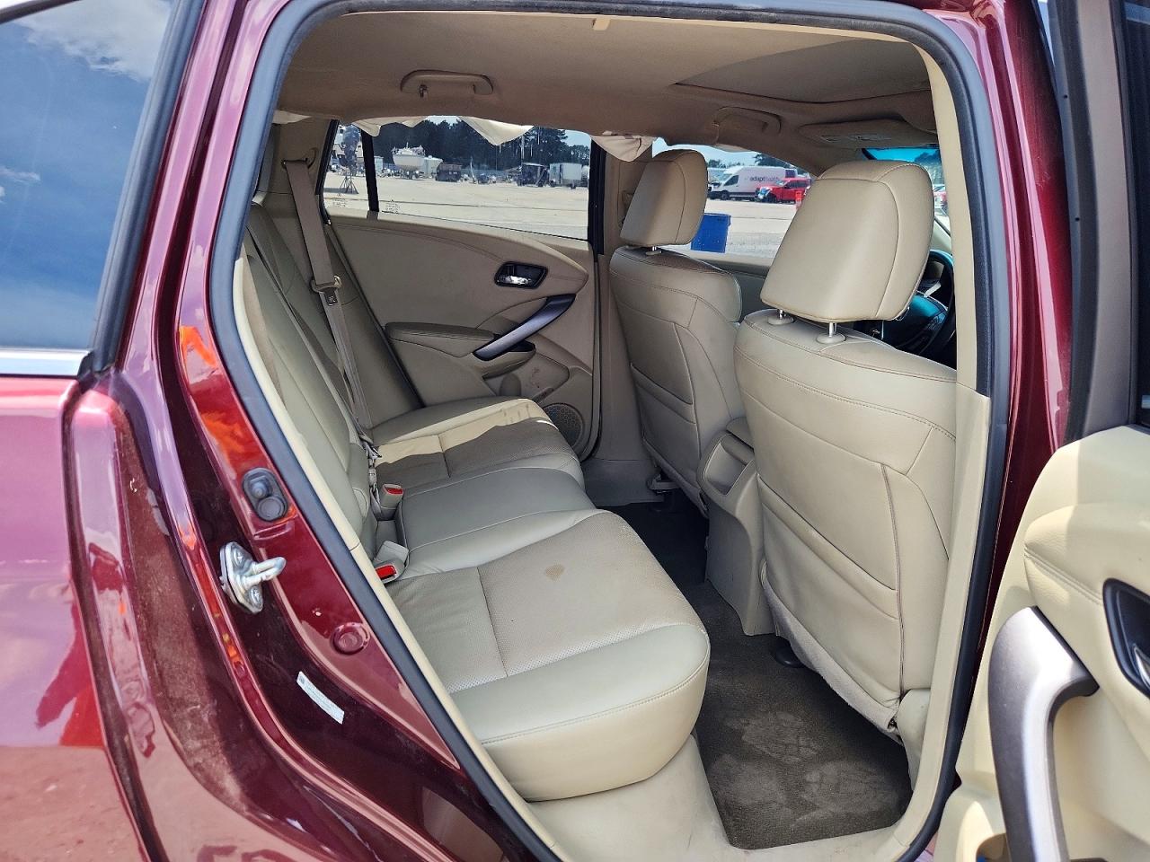 2014 Acura Rdx Burgundy vin: 5J8TB4H34EL021793