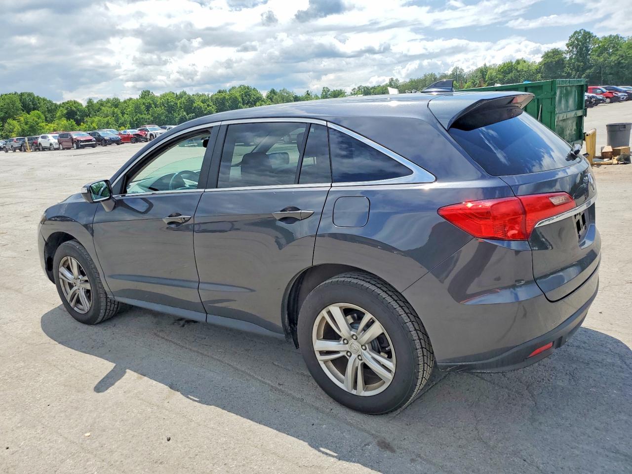 2015 Acura Rdx Gray vin: 5J8TB4H34FL010908