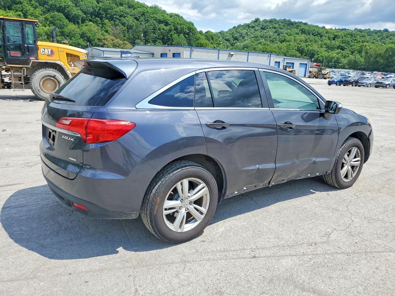 2015 Acura Rdx Gray vin: 5J8TB4H34FL010908