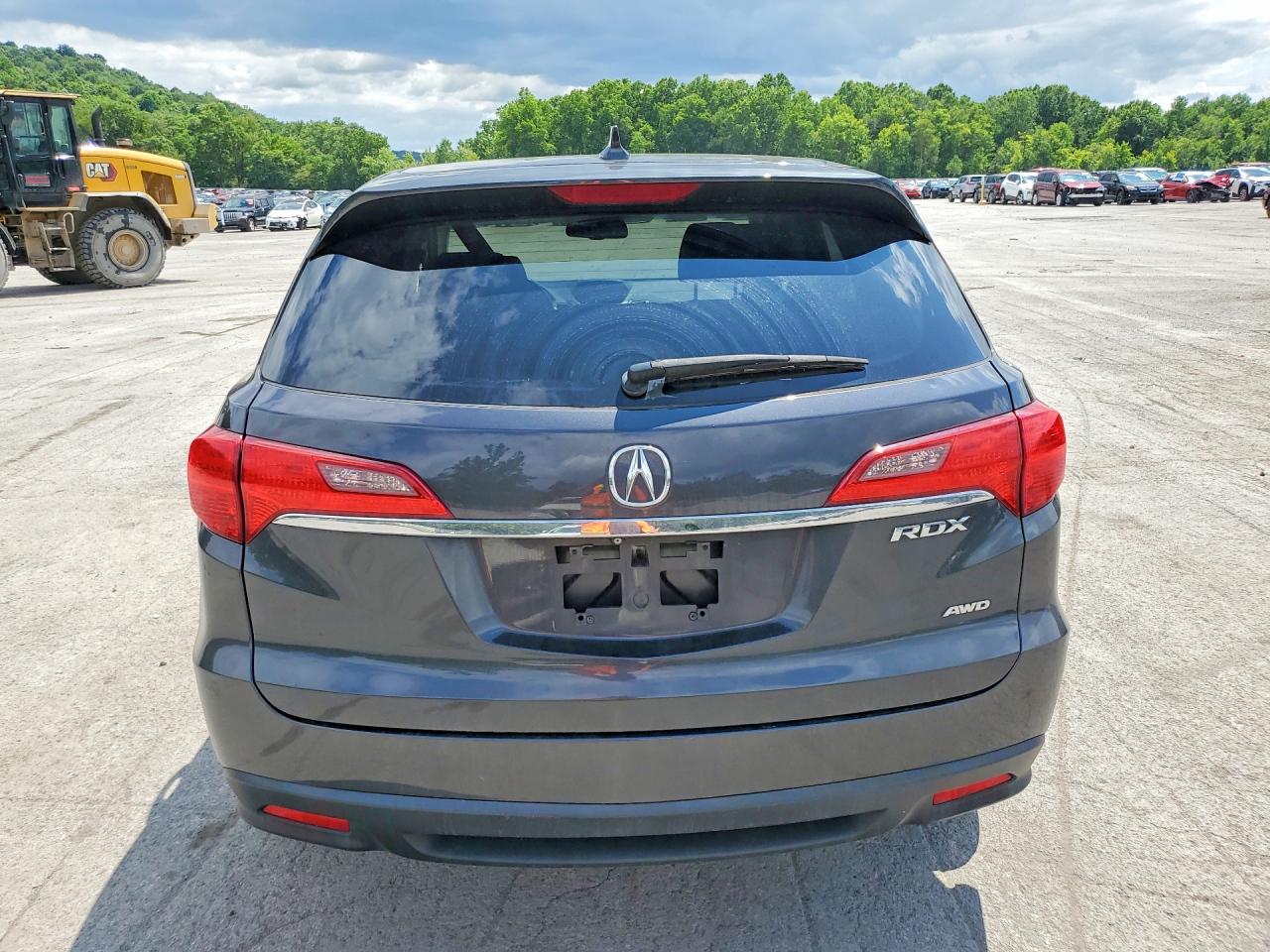 2015 Acura Rdx Gray vin: 5J8TB4H34FL010908
