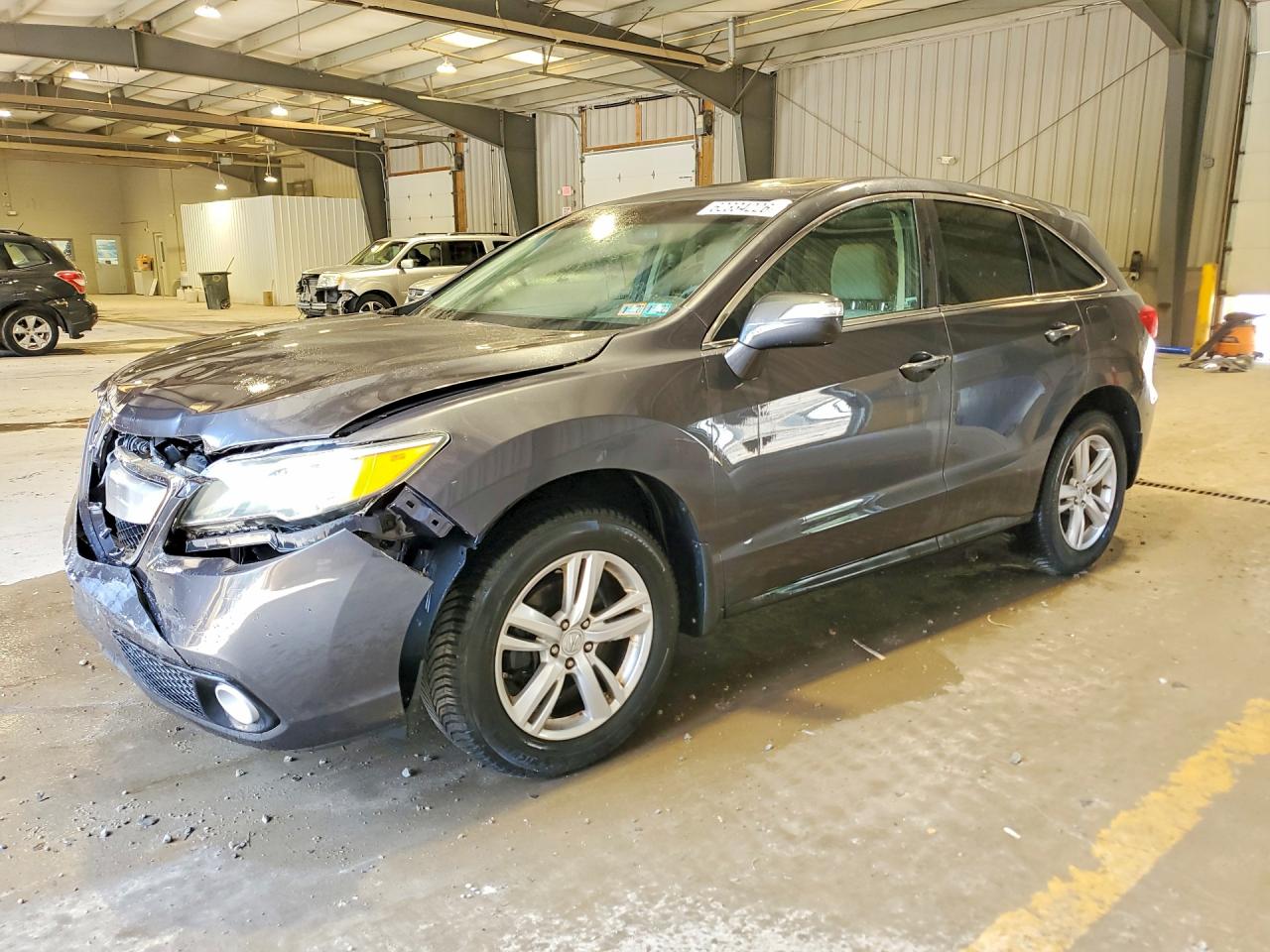 2013 Acura Rdx Gray vin: 5J8TB4H35DL018786