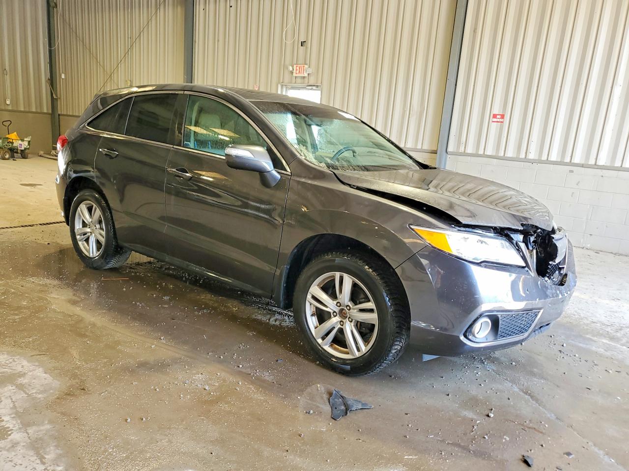 2013 Acura Rdx Gray vin: 5J8TB4H35DL018786
