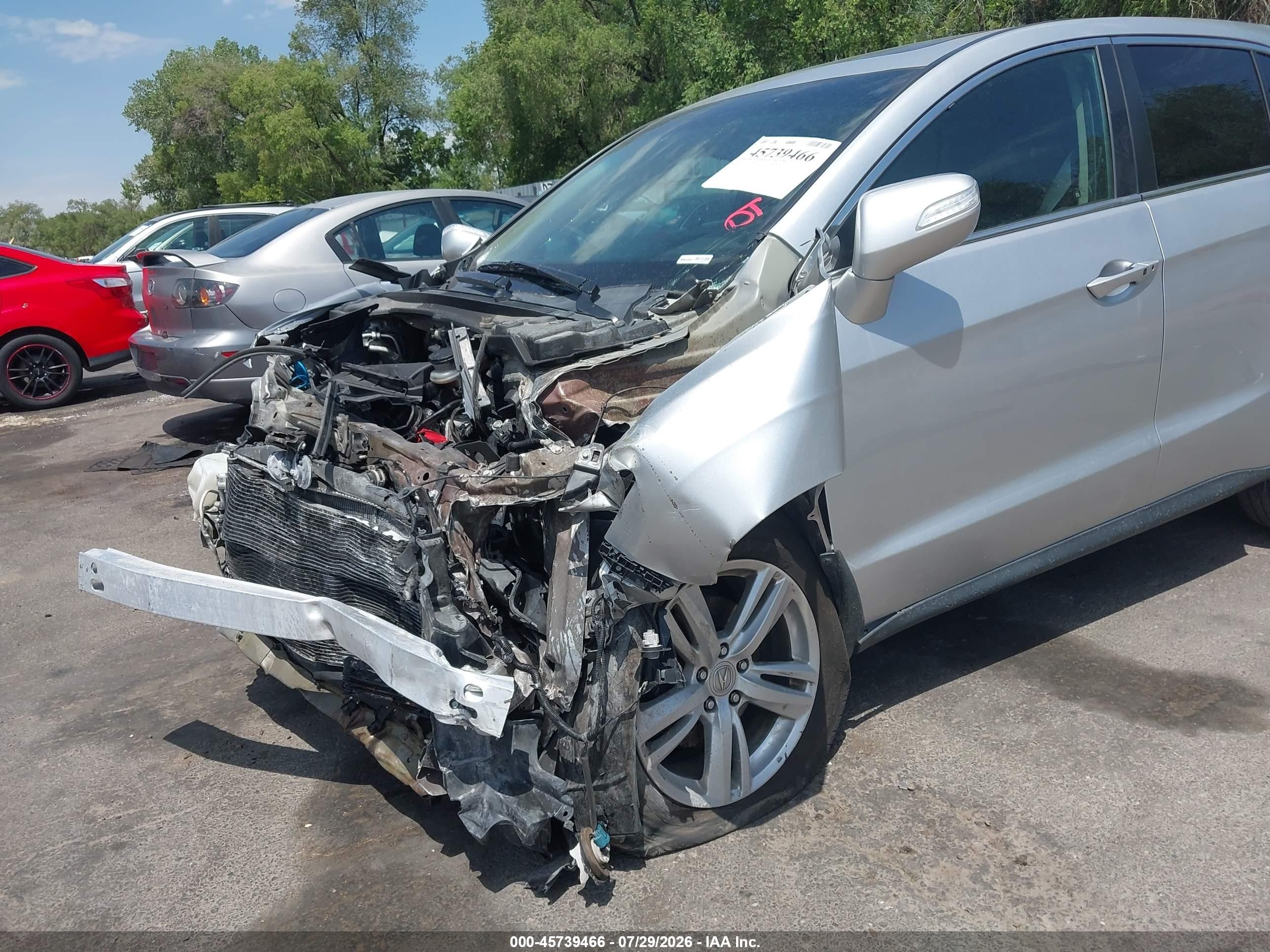 2014 Acura Rdx   Silver vin: 5J8TB4H35EL017963