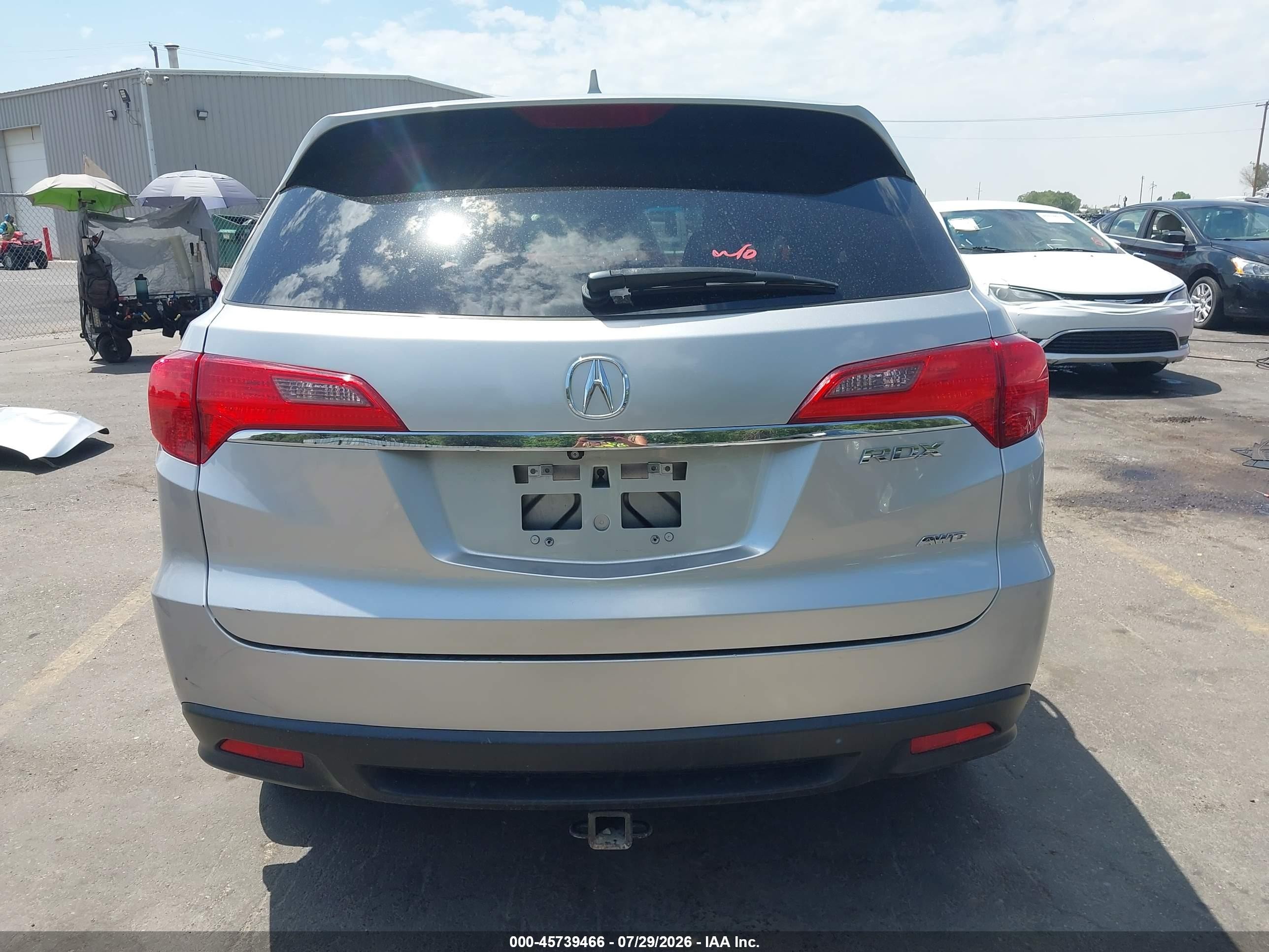 2014 Acura Rdx   Silver vin: 5J8TB4H35EL017963