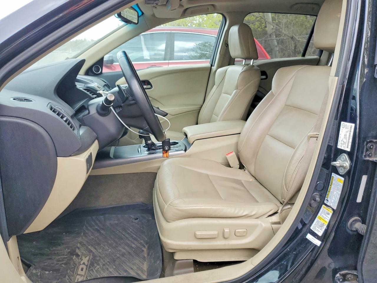 2014 Acura Rdx Black vin: 5J8TB4H35EL805075