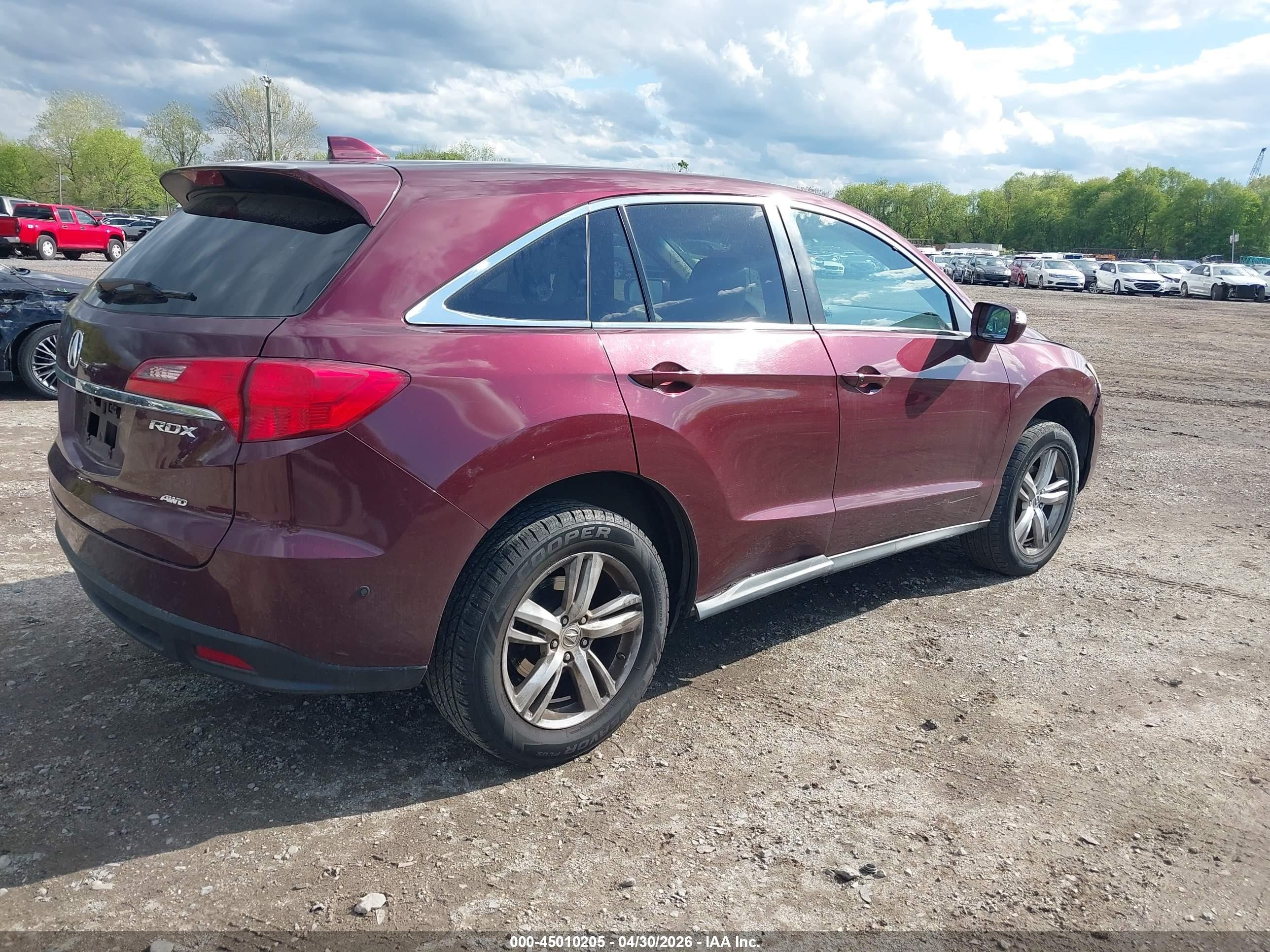 2015 Acura Rdx   Maroon vin: 5J8TB4H35FL010867