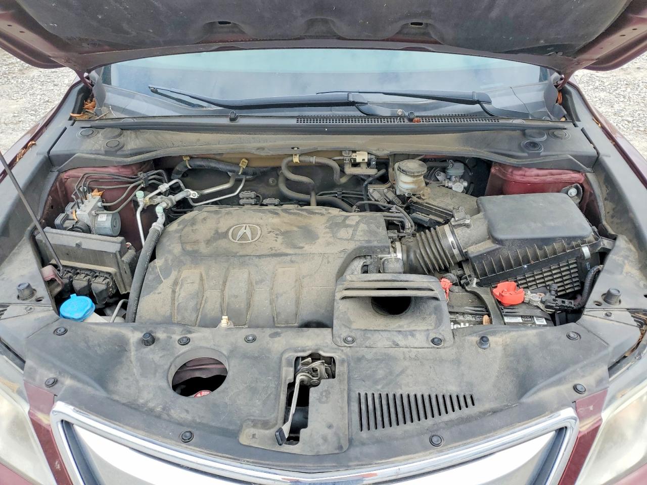 2015 Acura Rdx Burgundy vin: 5J8TB4H35FL017706