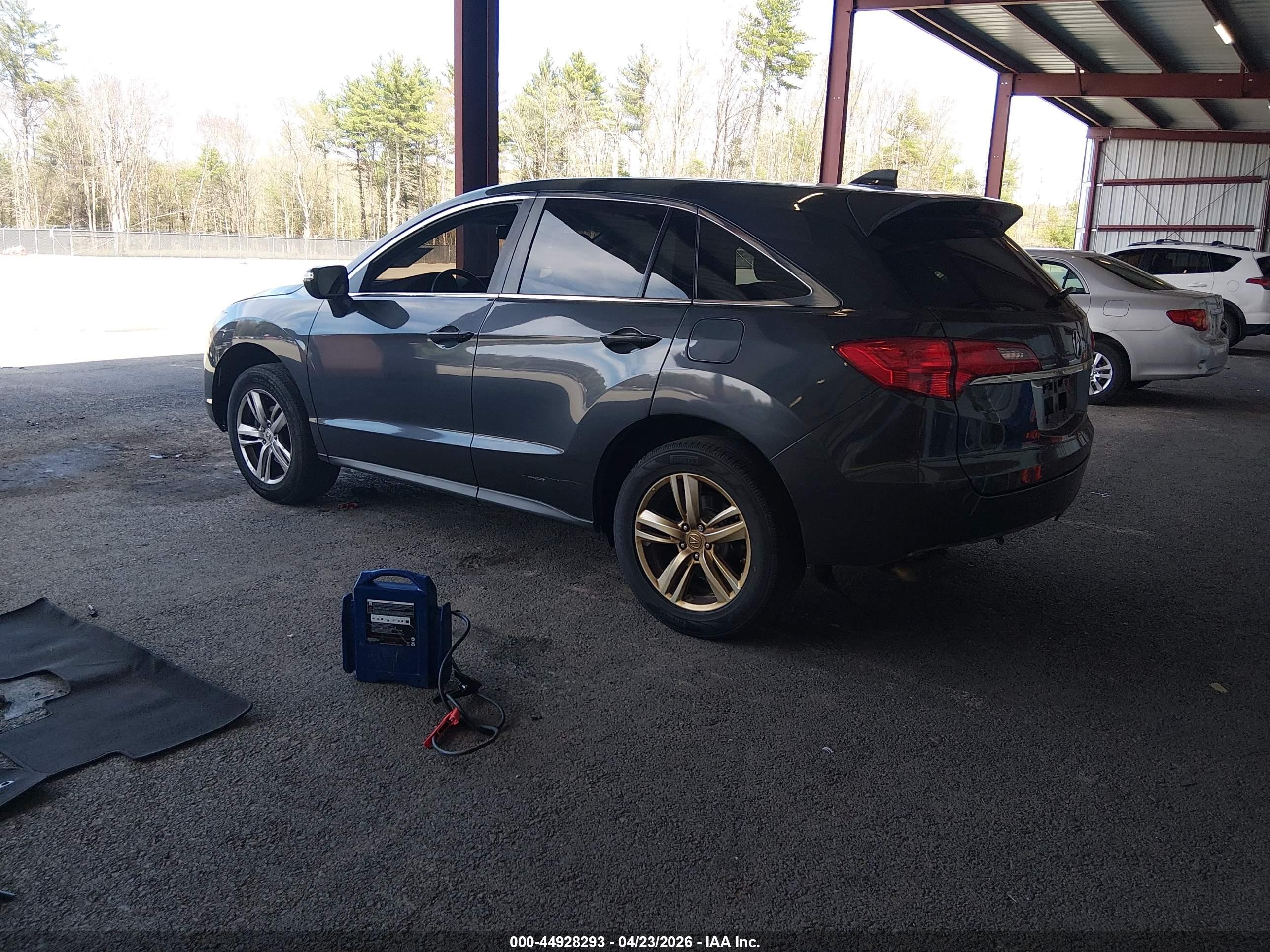 2015 Acura Rdx   Gray vin: 5J8TB4H35FL027149