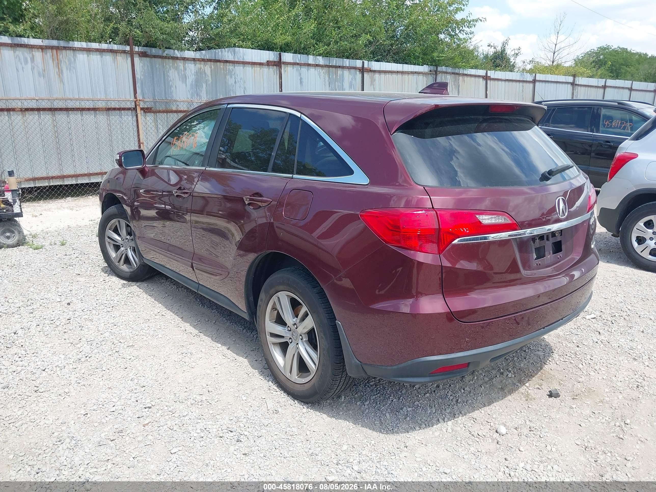 2013 Acura Rdx   Burgundy vin: 5J8TB4H36DL000832