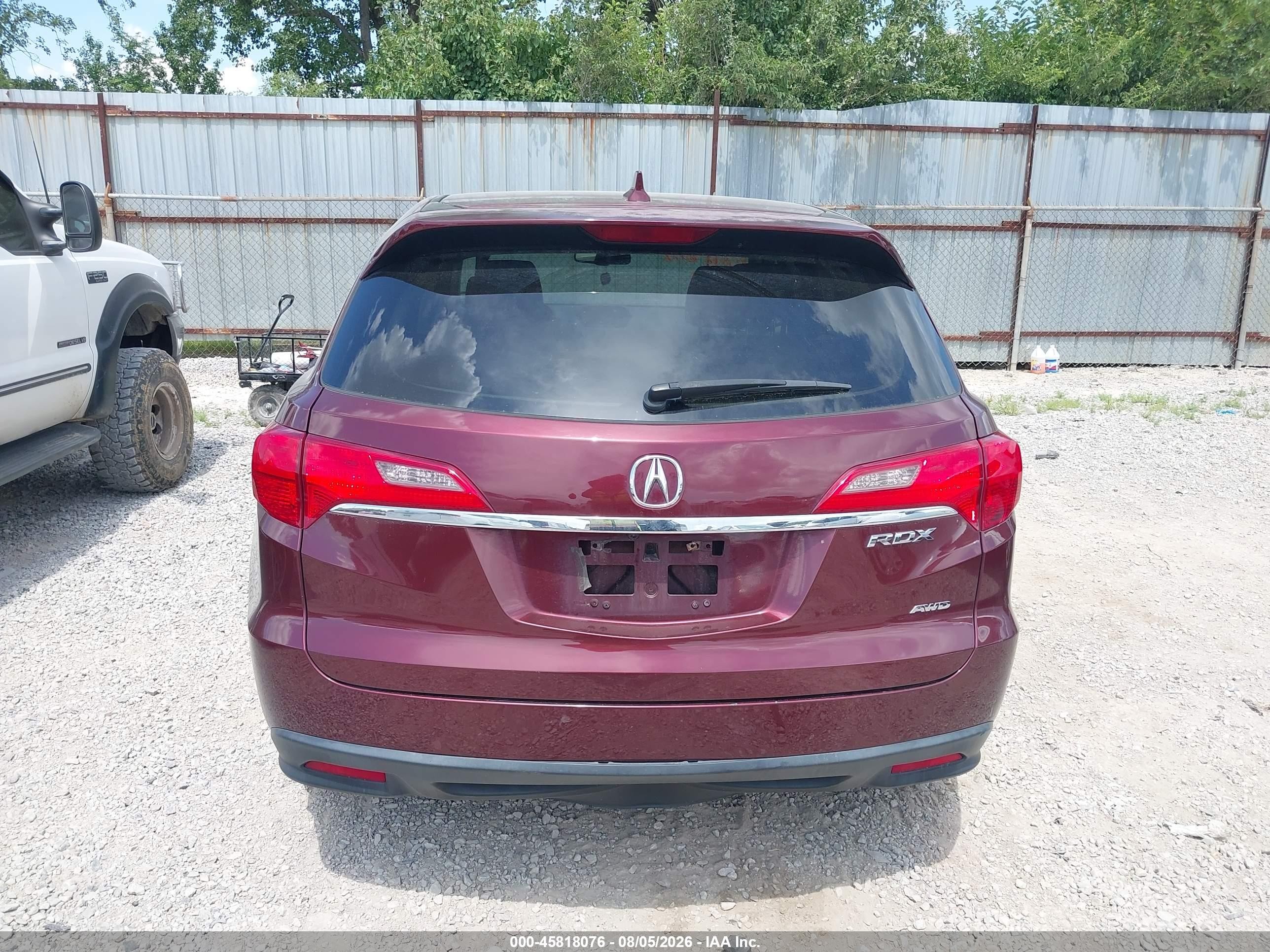2013 Acura Rdx   Burgundy vin: 5J8TB4H36DL000832