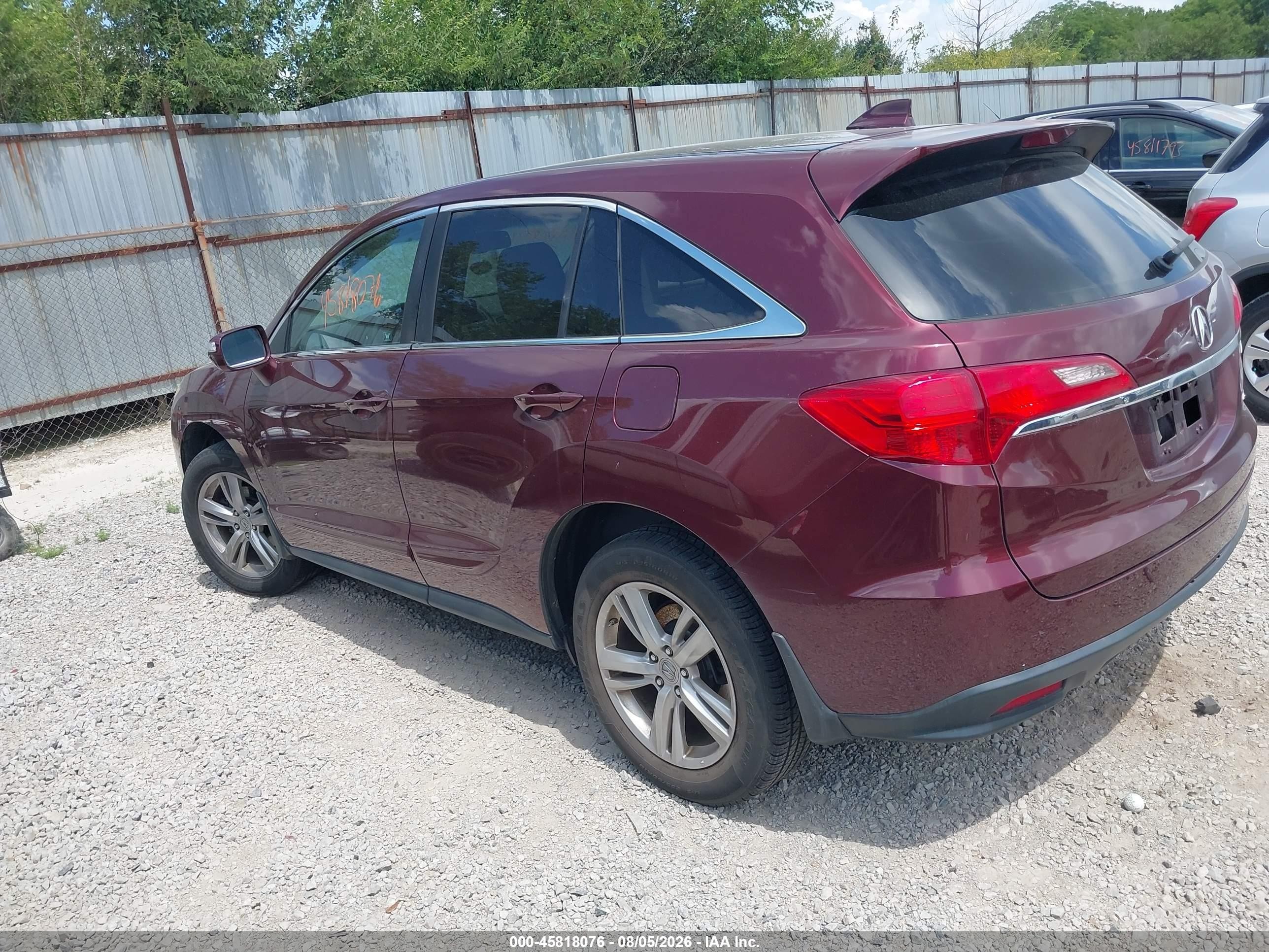 2013 Acura Rdx   Burgundy vin: 5J8TB4H36DL000832