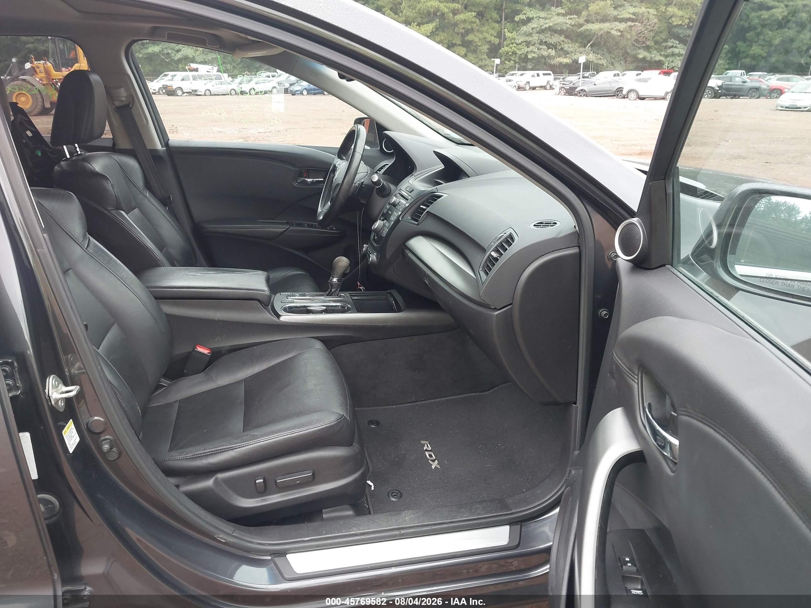 2013 Acura Rdx Black vin: 5J8TB4H36DL004136