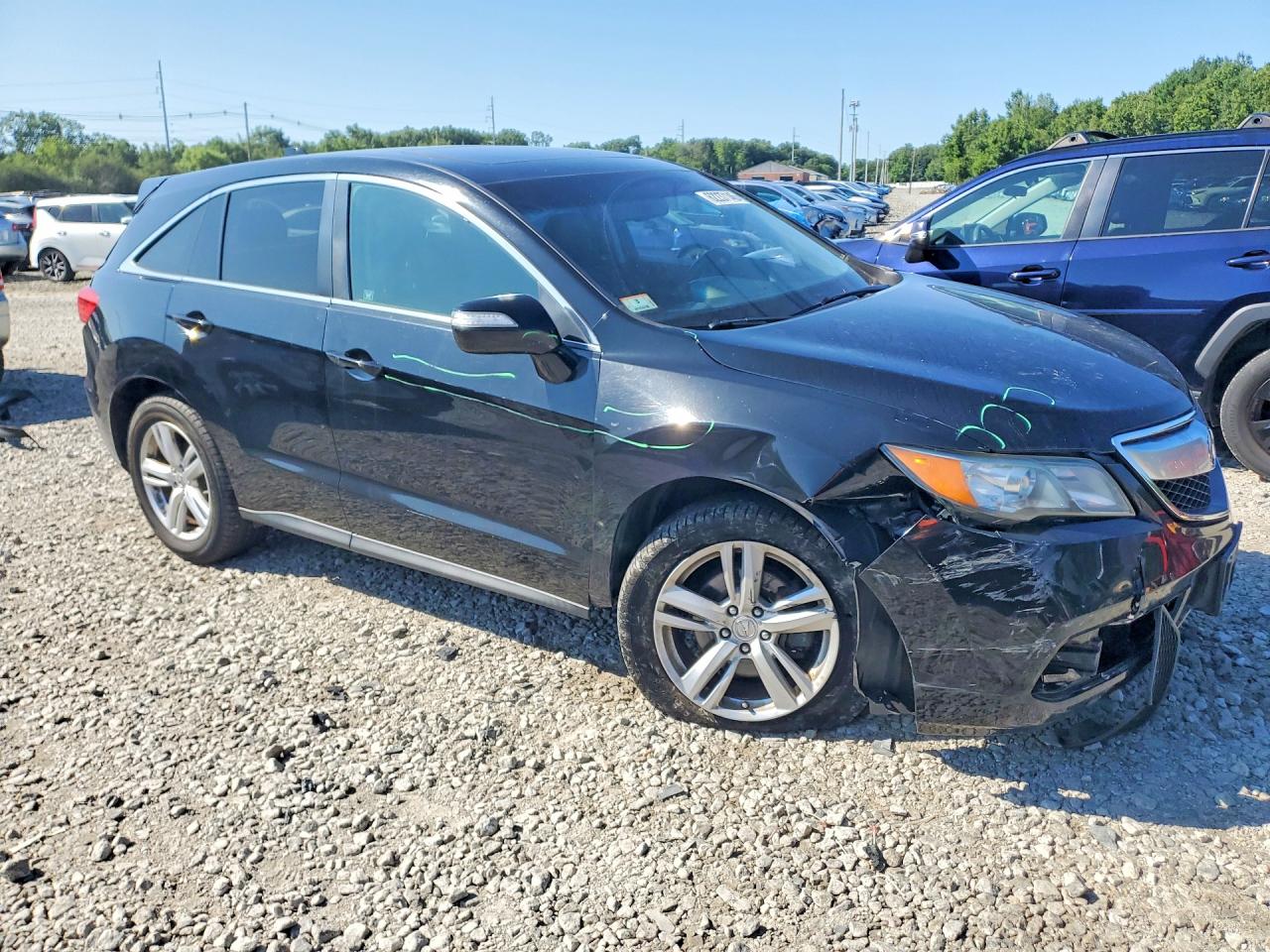 2013 Acura Rdx Черный vin: 5J8TB4H36DL006131