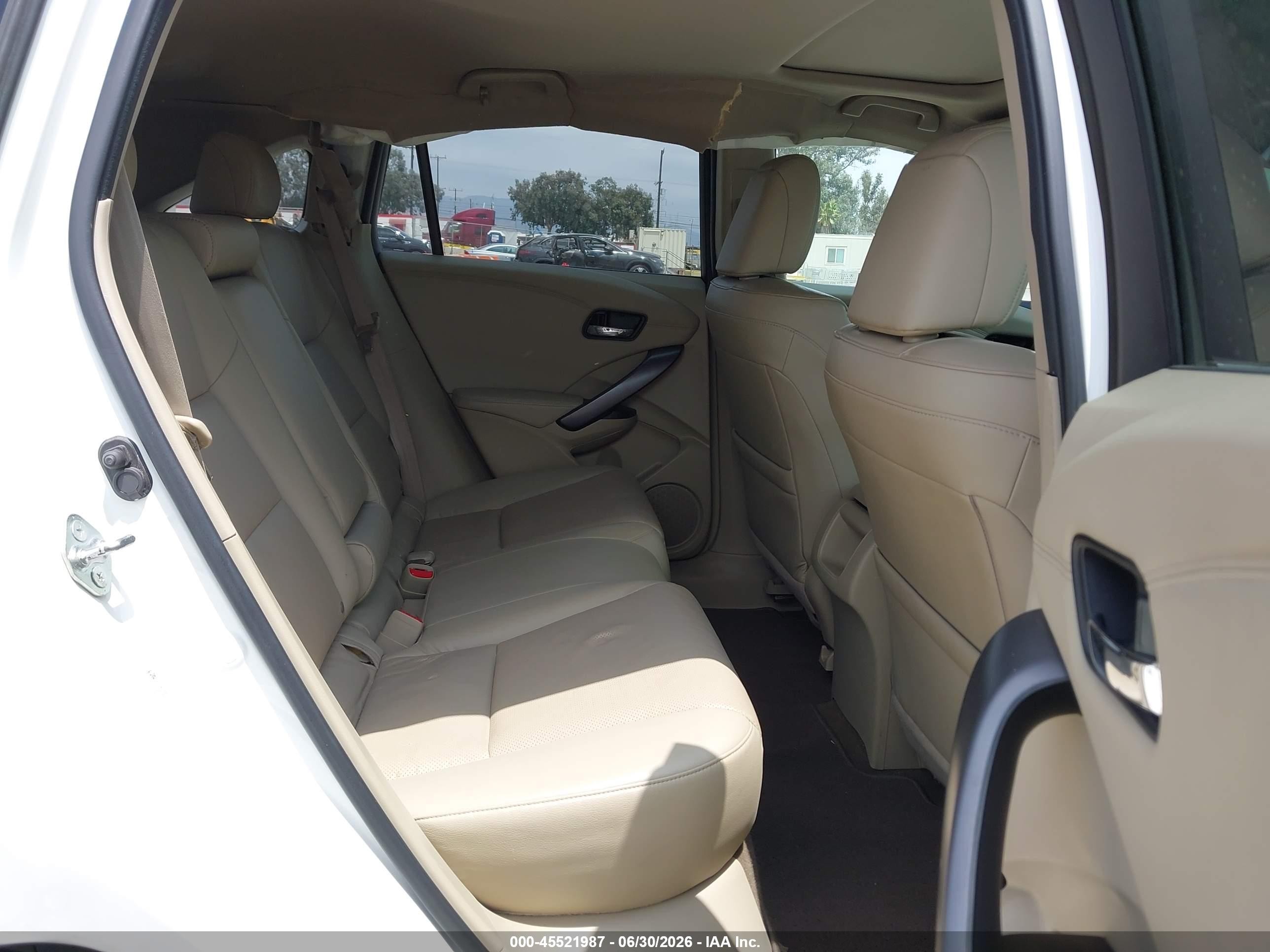 2013 Acura Rdx   White vin: 5J8TB4H36DL019719