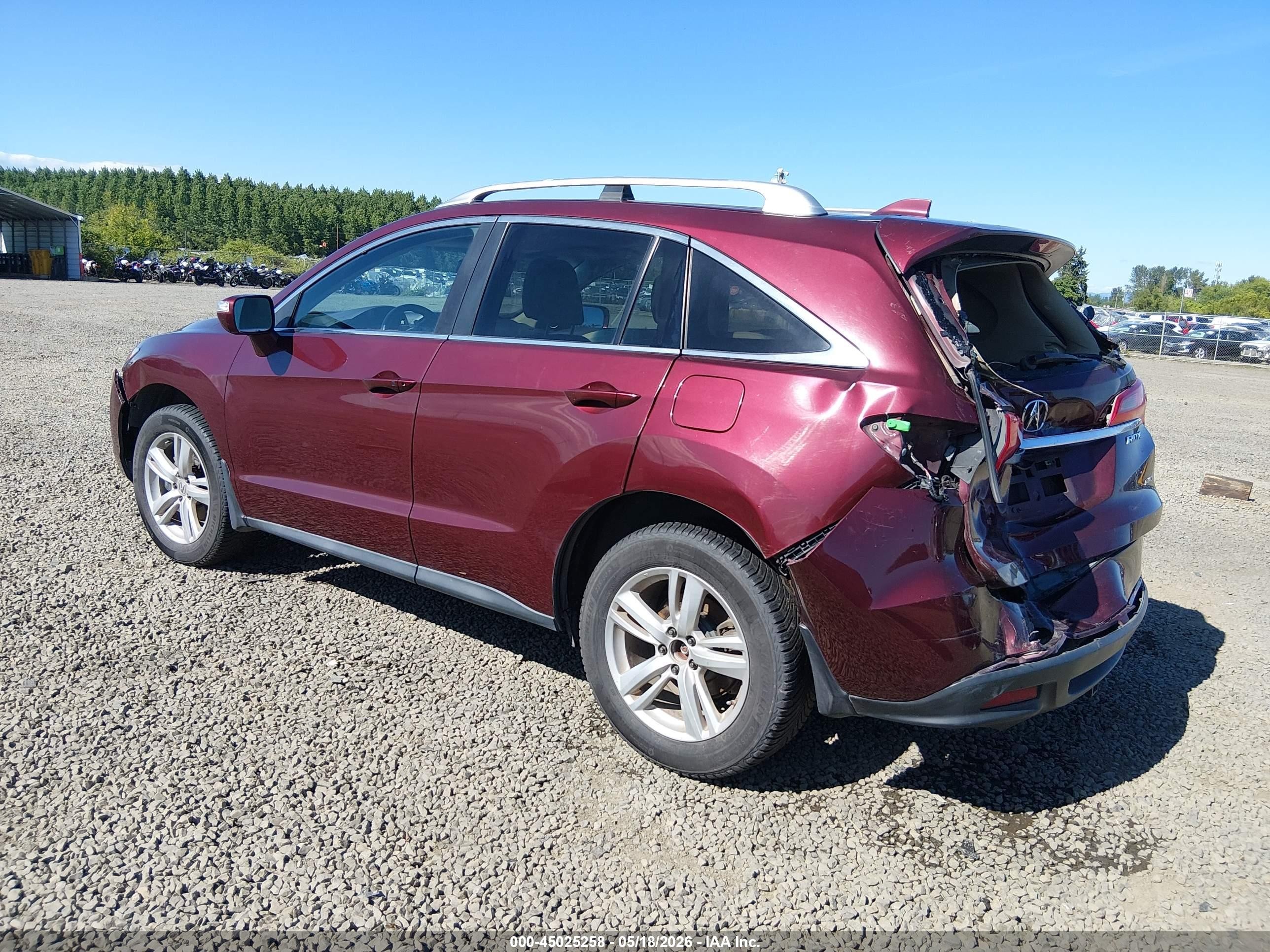 2014 Acura Rdx   Burgundy vin: 5J8TB4H36EL015591
