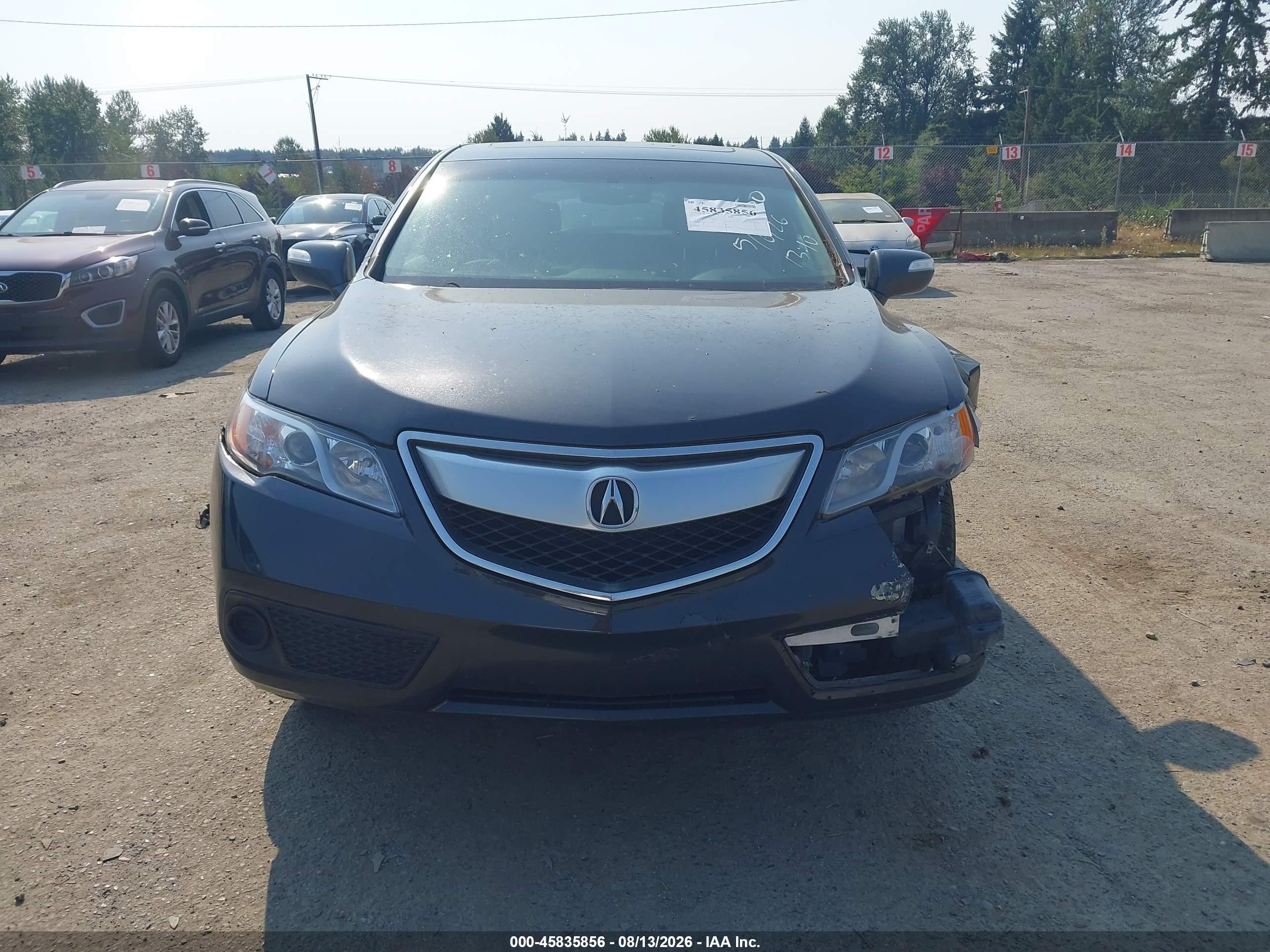 2014 Acura Rdx Gray vin: 5J8TB4H36EL019768