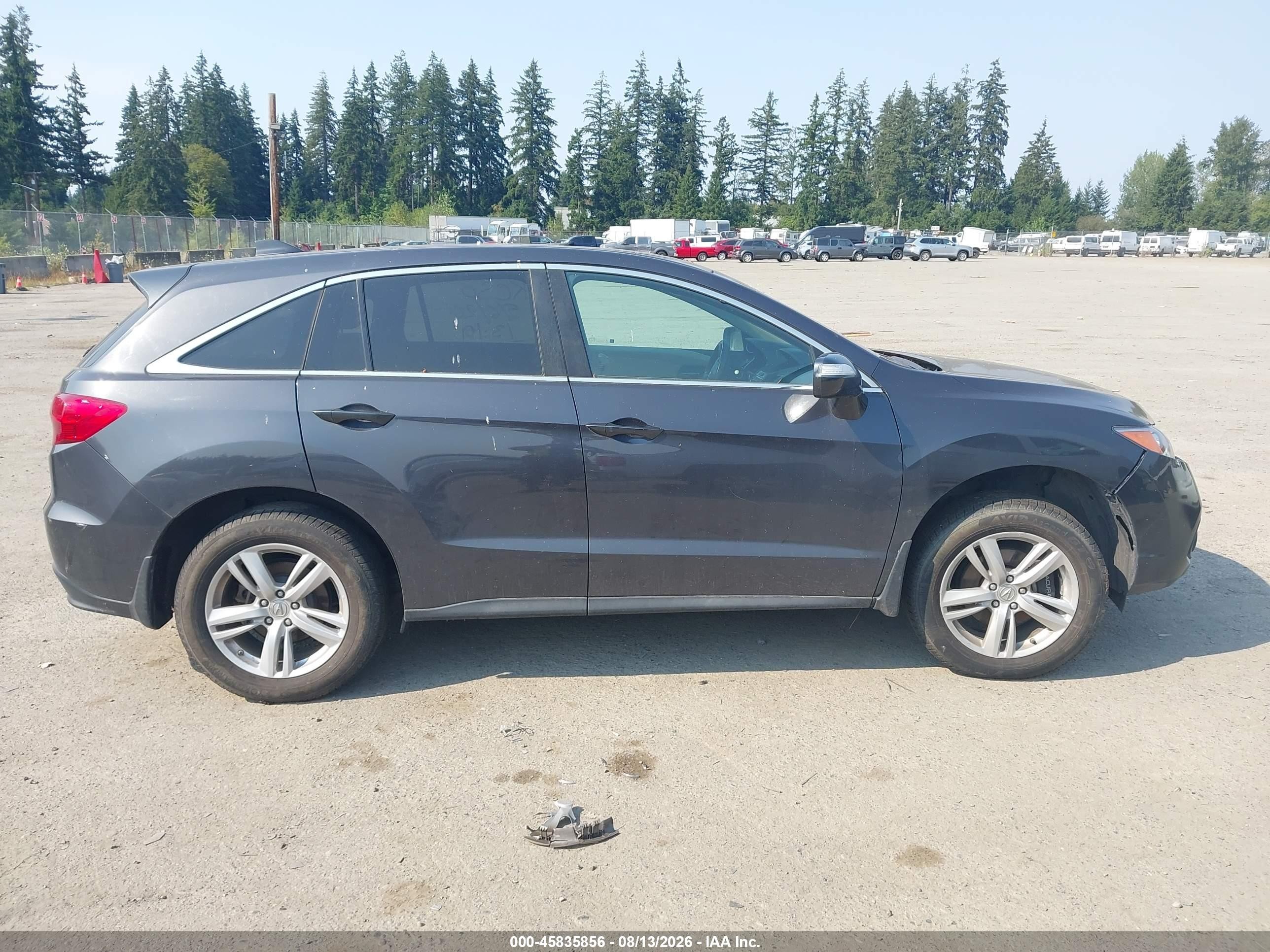2014 Acura Rdx Gray vin: 5J8TB4H36EL019768