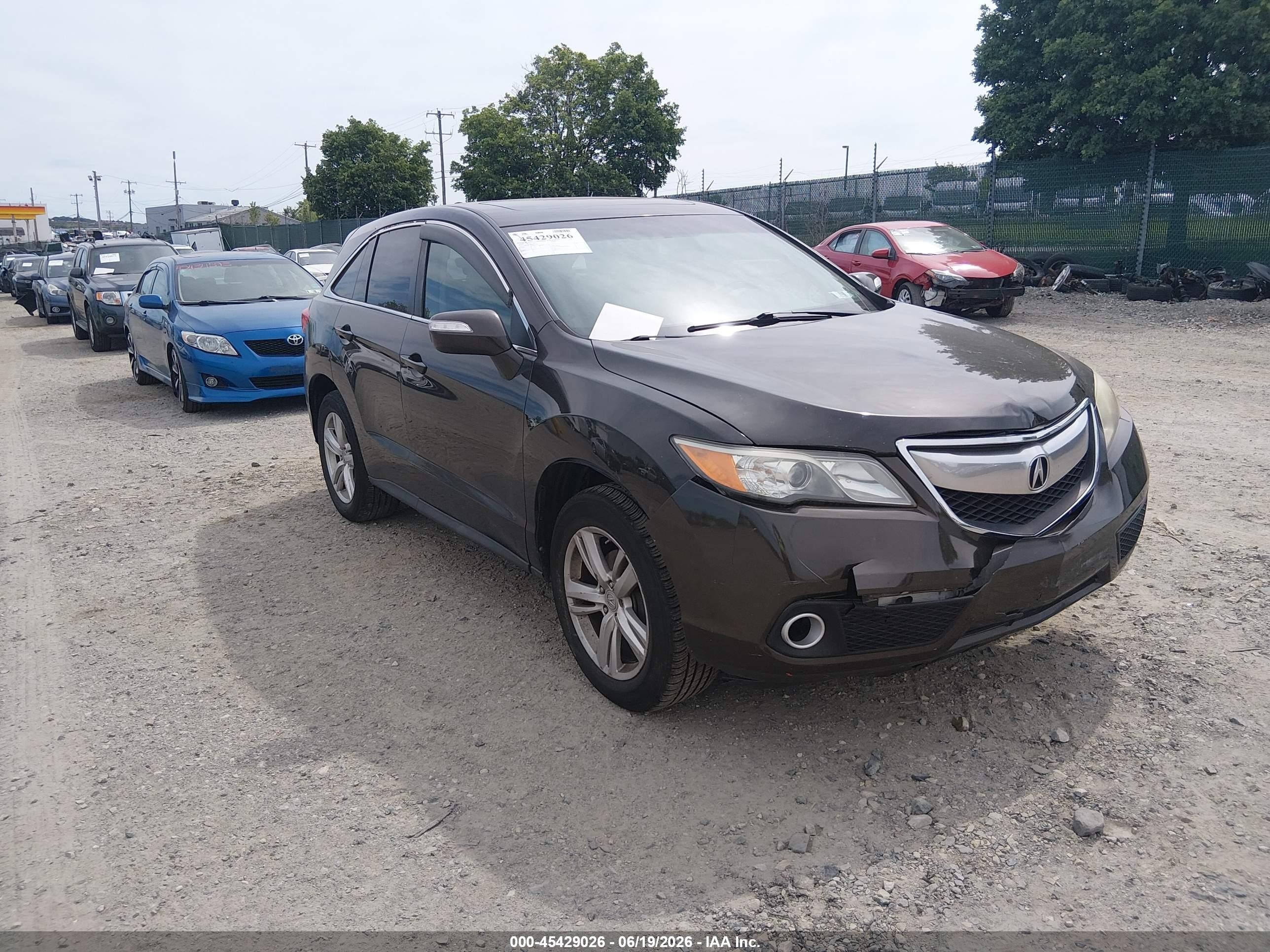 2014 Acura Rdx   Brown vin: 5J8TB4H36EL024758