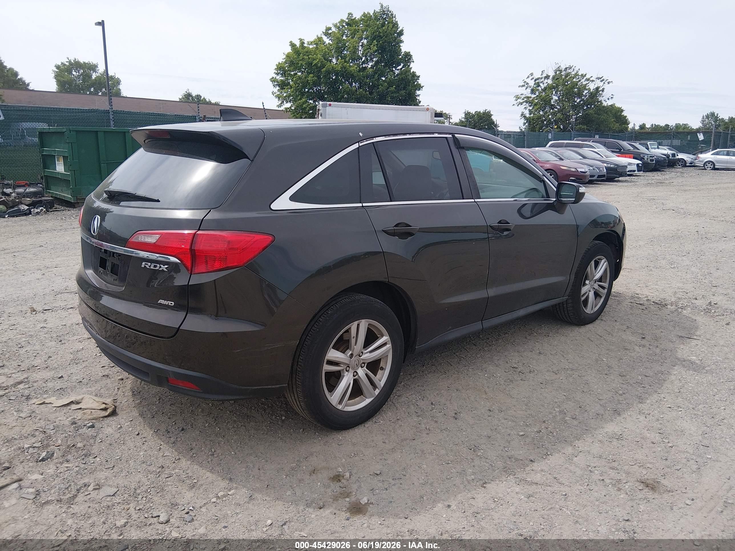 2014 Acura Rdx   Brown vin: 5J8TB4H36EL024758