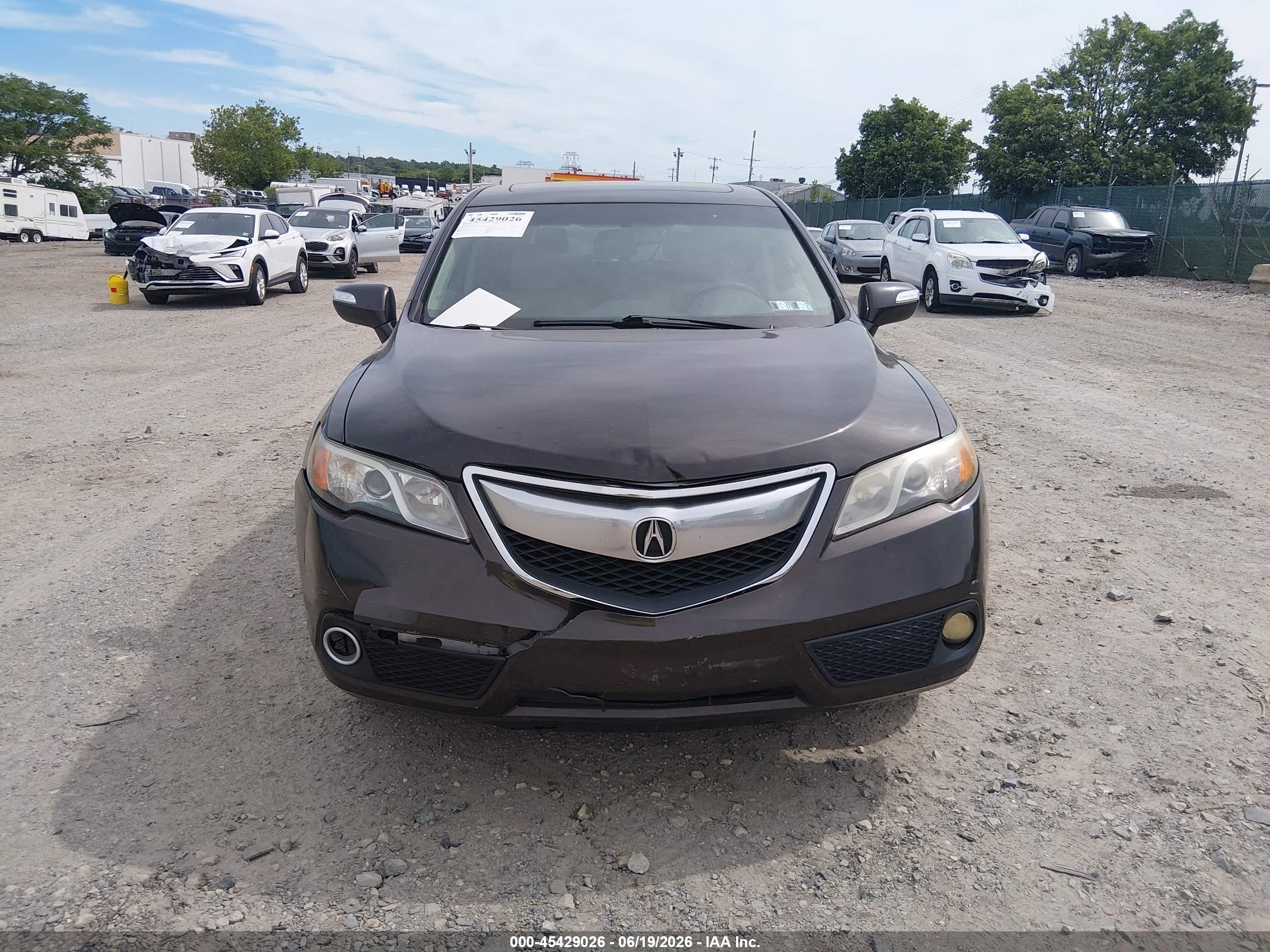 2014 Acura Rdx   Brown vin: 5J8TB4H36EL024758