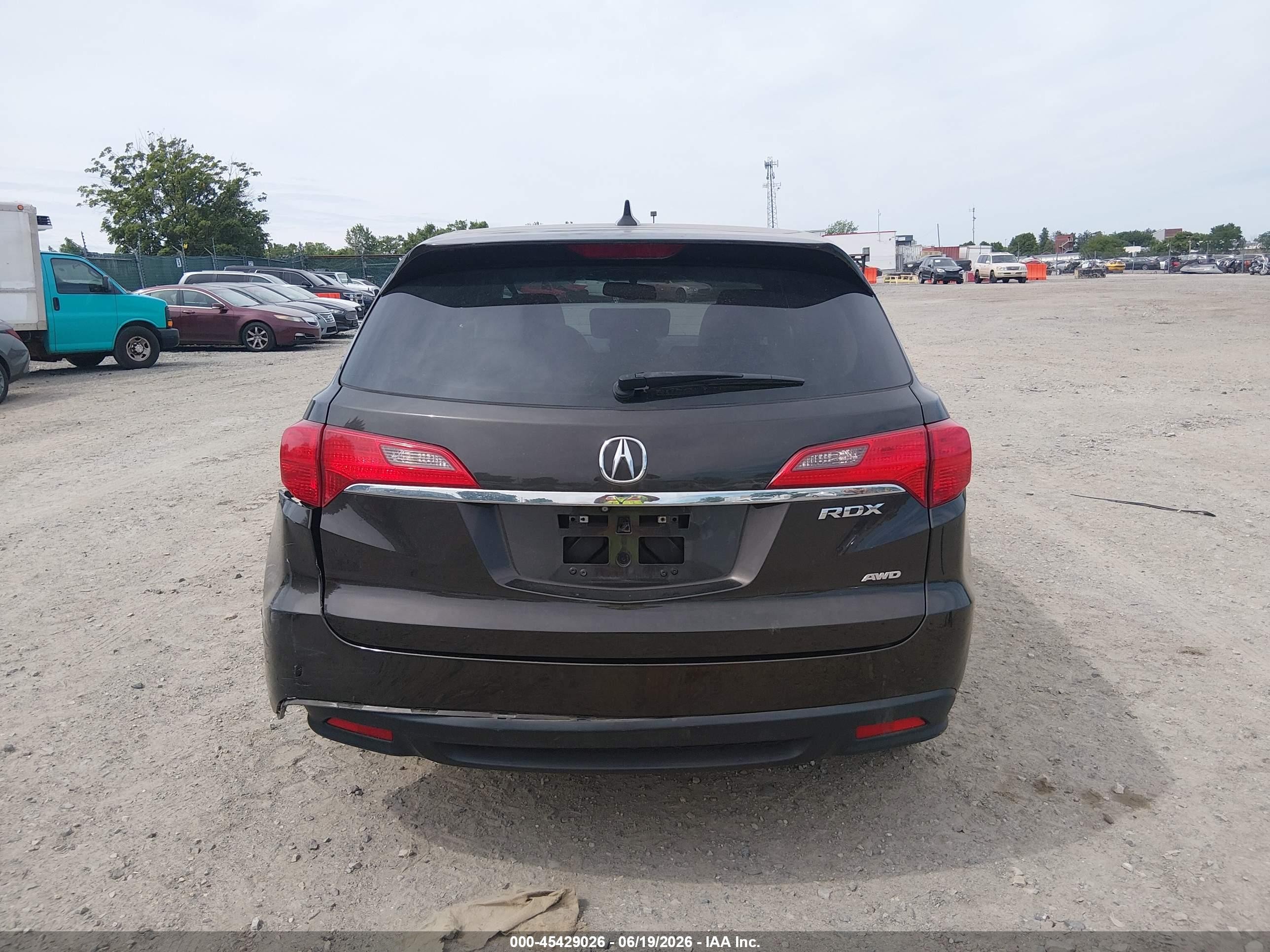 2014 Acura Rdx   Brown vin: 5J8TB4H36EL024758