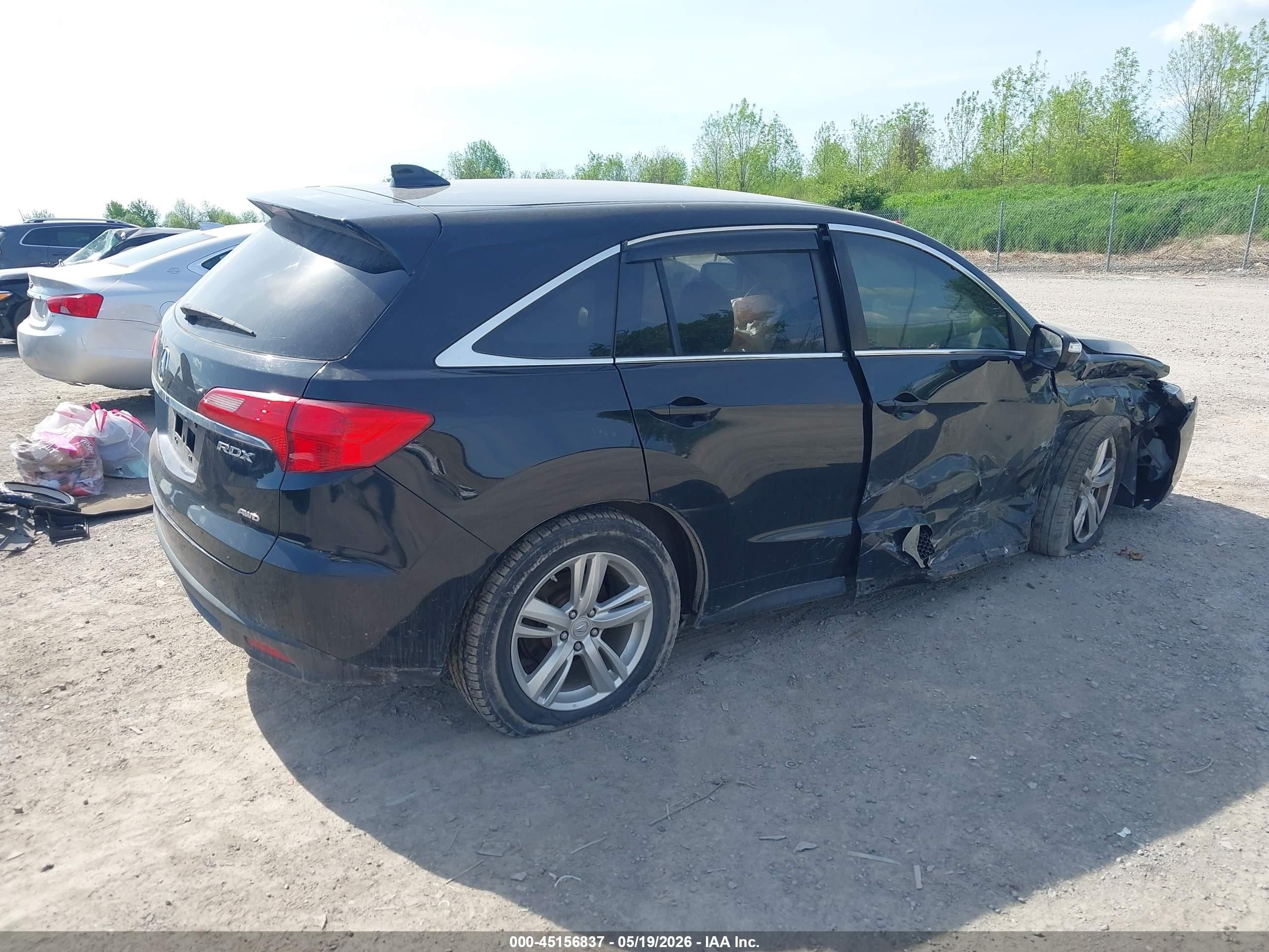 2013 Acura Rdx   Black vin: 5J8TB4H37DL020930