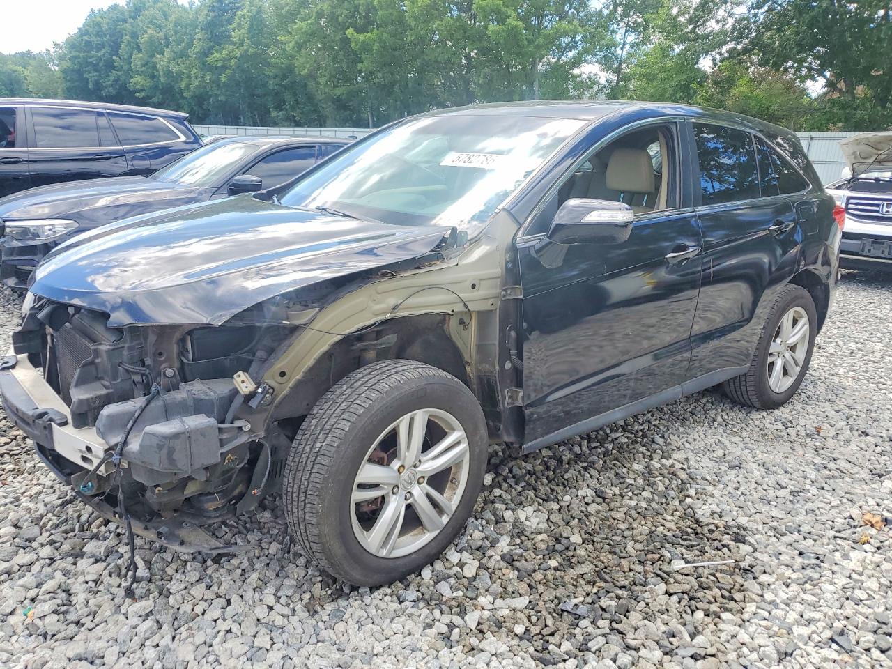2014 Acura Rdx Black vin: 5J8TB4H37EL017110