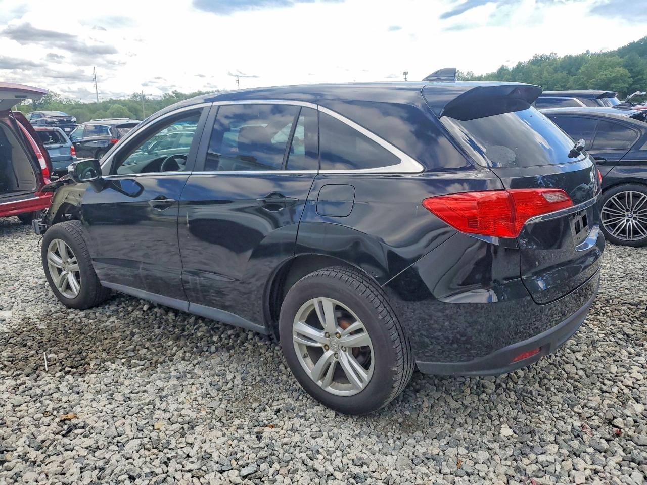 2014 Acura Rdx Black vin: 5J8TB4H37EL017110
