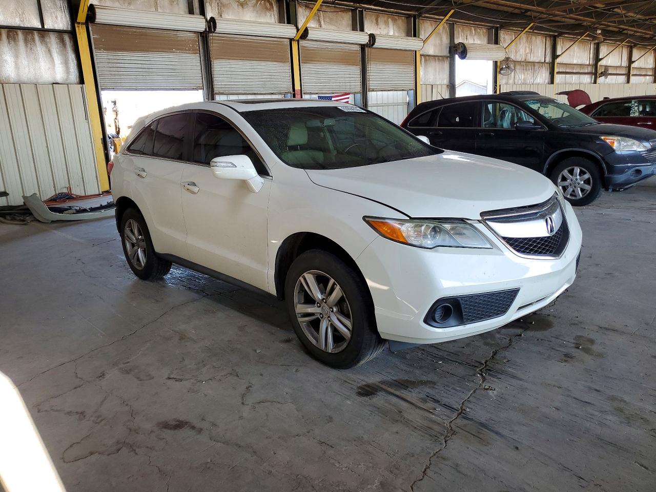 2015 Acura Rdx Белый vin: 5J8TB4H37FL017724