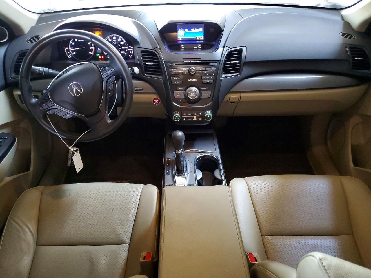 2015 Acura Rdx Белый vin: 5J8TB4H37FL017724
