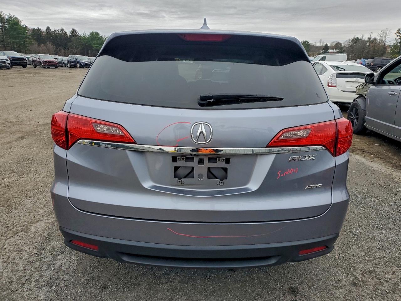 2015 Acura Rdx Blue vin: 5J8TB4H37FL028691