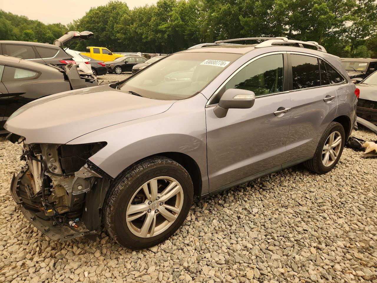 2013 Acura Rdx Синий vin: 5J8TB4H38DL001433