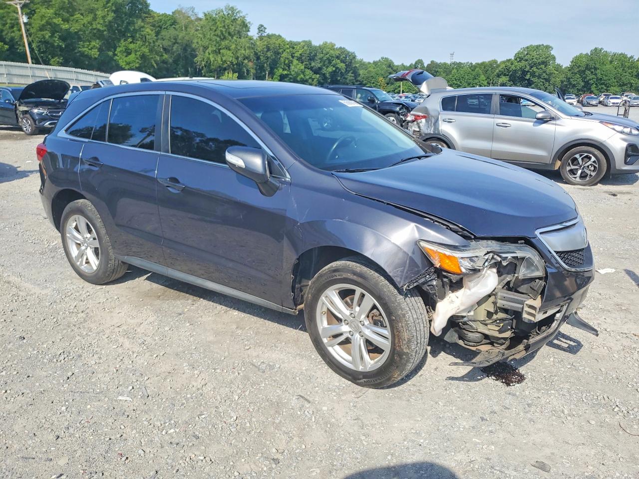 2013 Acura Rdx Gray vin: 5J8TB4H38DL024744