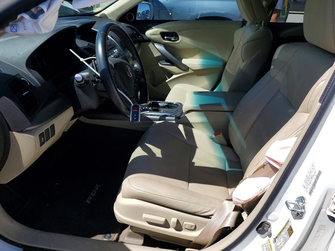2014 Acura Rdx White vin: 5J8TB4H38EL005158
