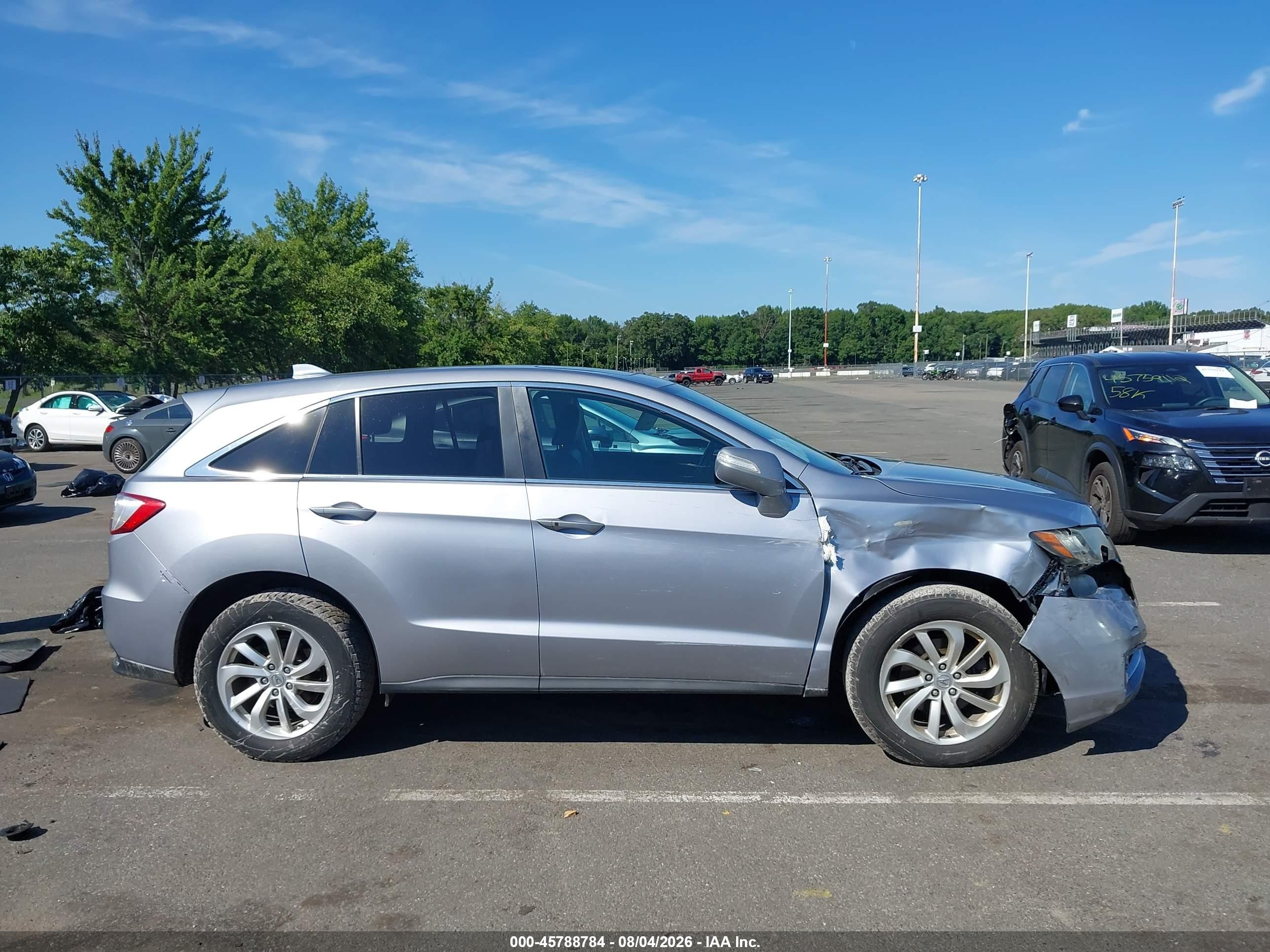 2016 Acura Rdx Acurawatch Plus Package Silver vin: 5J8TB4H38GL011996