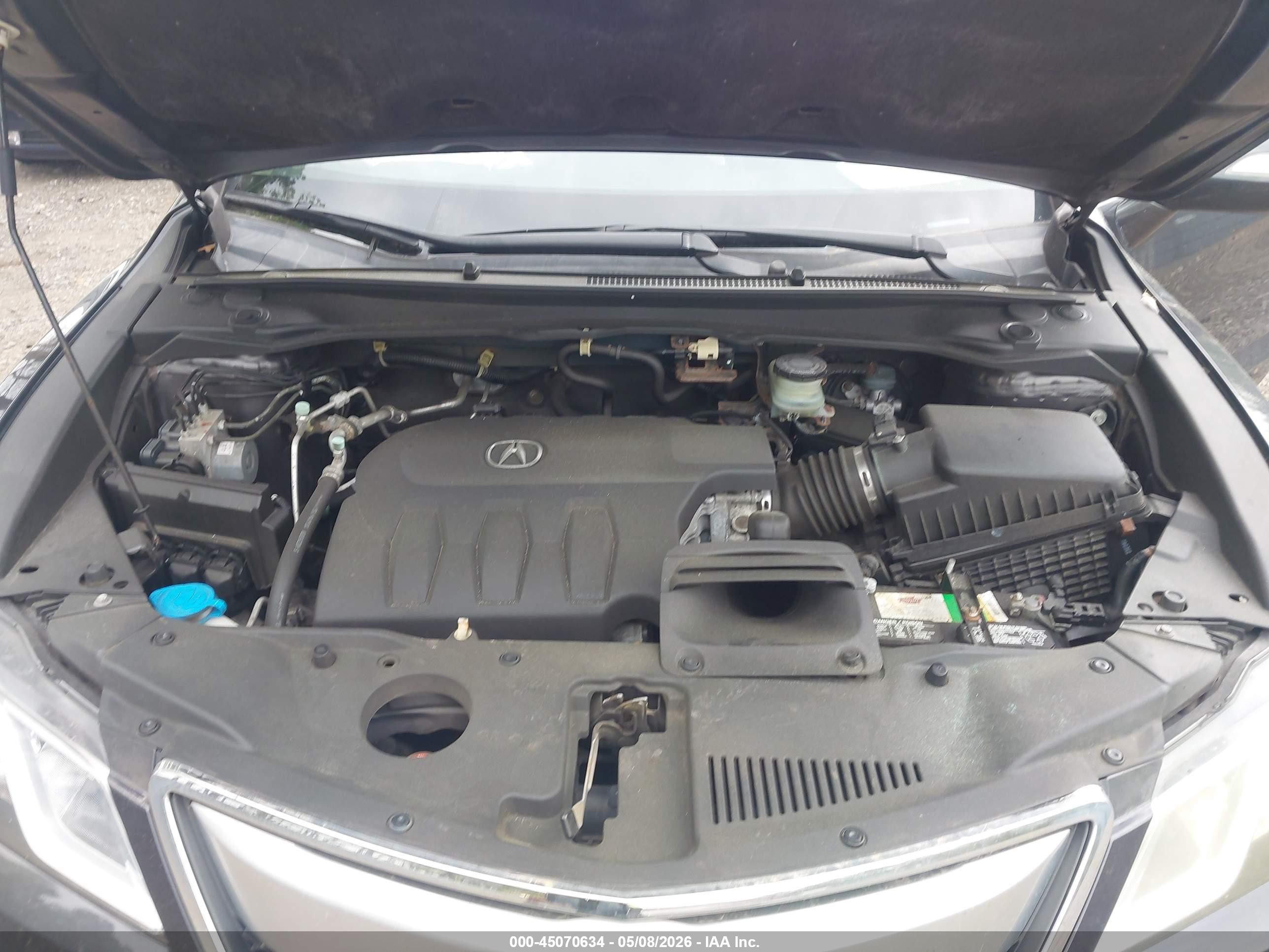2013 Acura Rdx   Gray vin: 5J8TB4H39DL003997