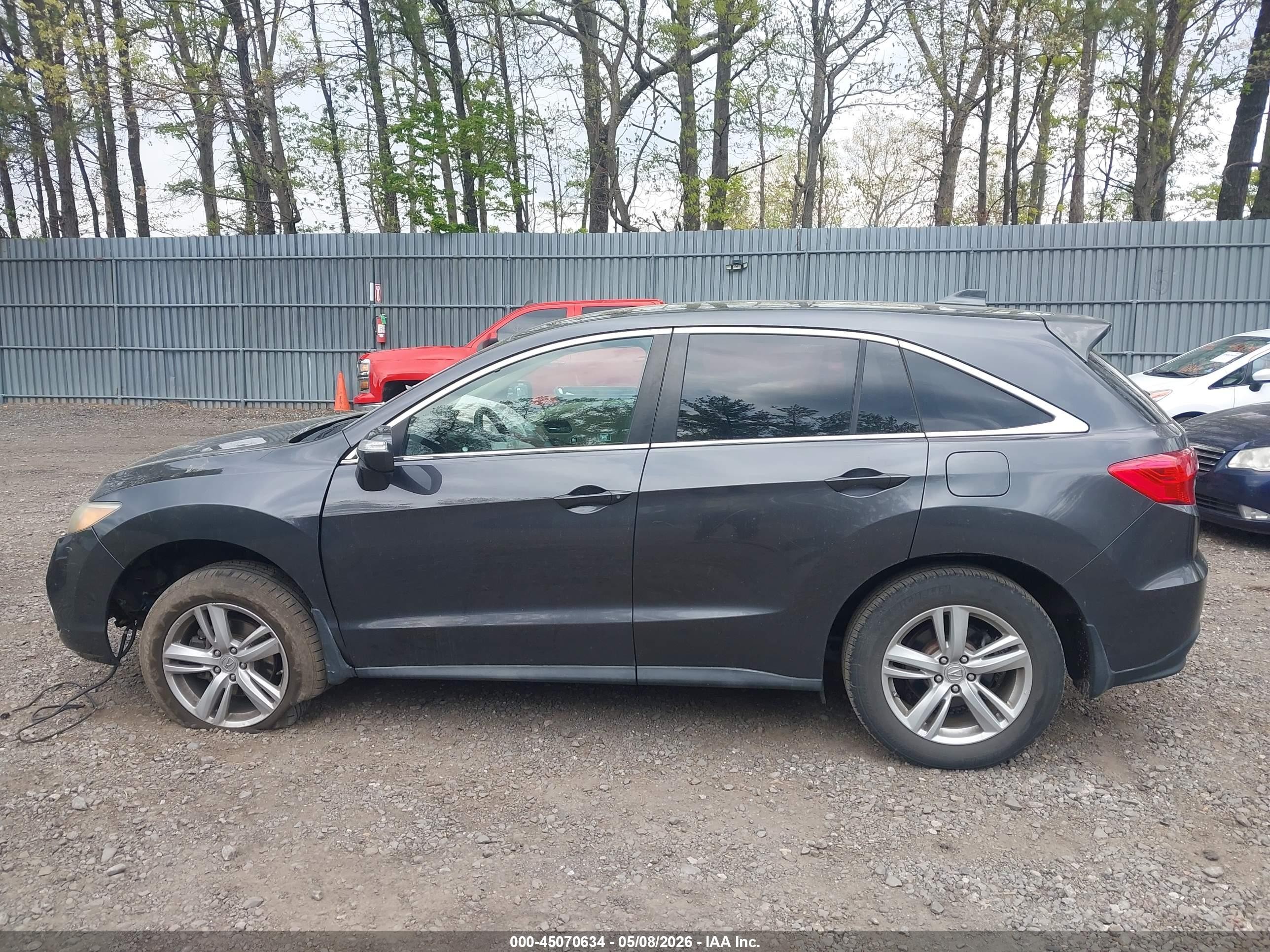 2013 Acura Rdx   Gray vin: 5J8TB4H39DL003997