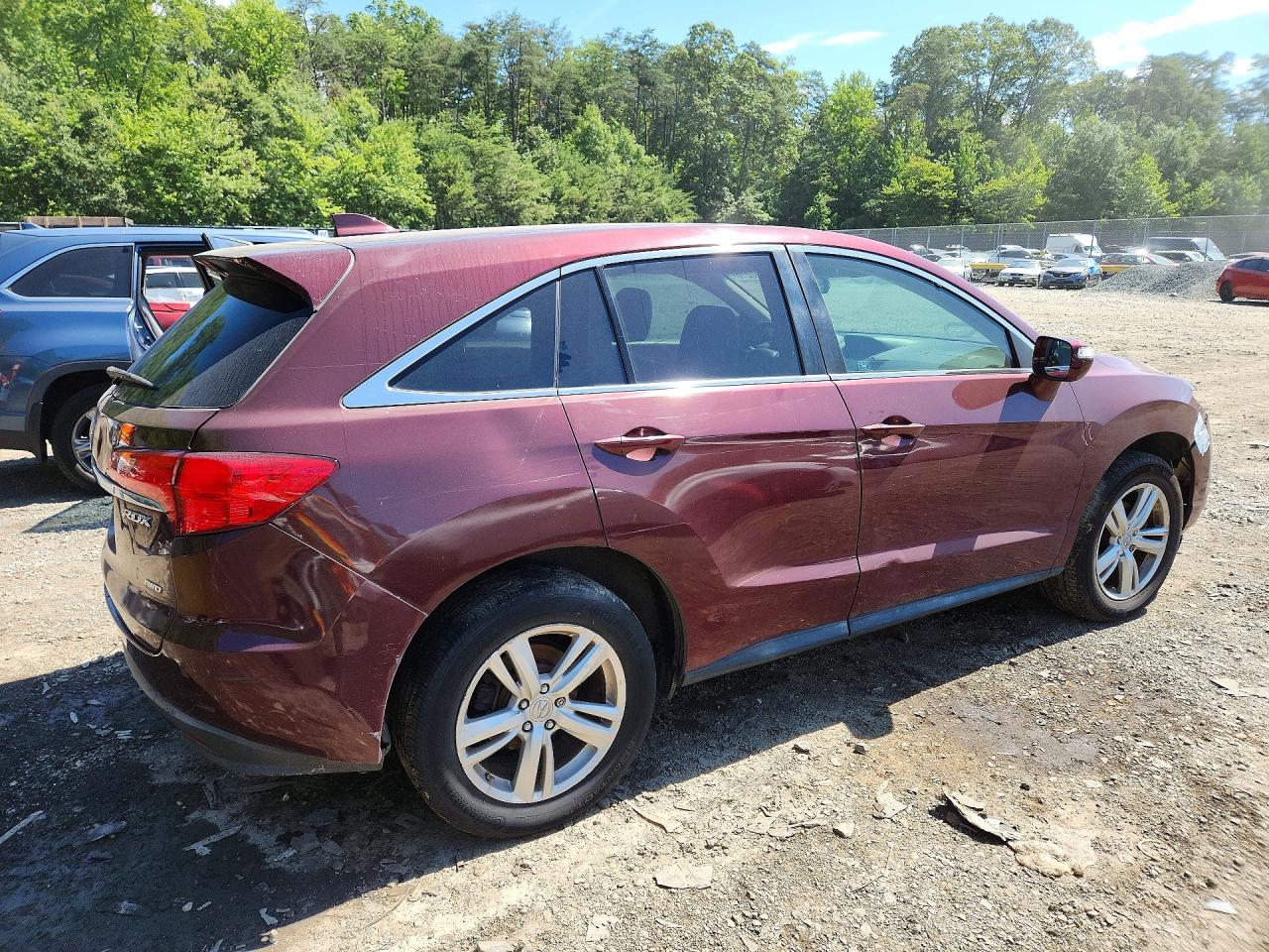 2013 Acura Rdx Burgundy vin: 5J8TB4H39DL015907