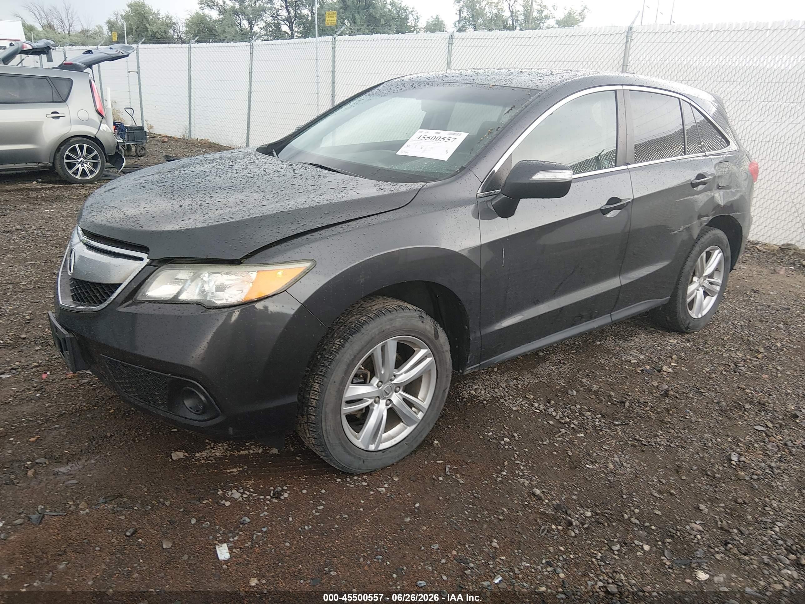 2013 Acura Rdx   Gray vin: 5J8TB4H39DL018838