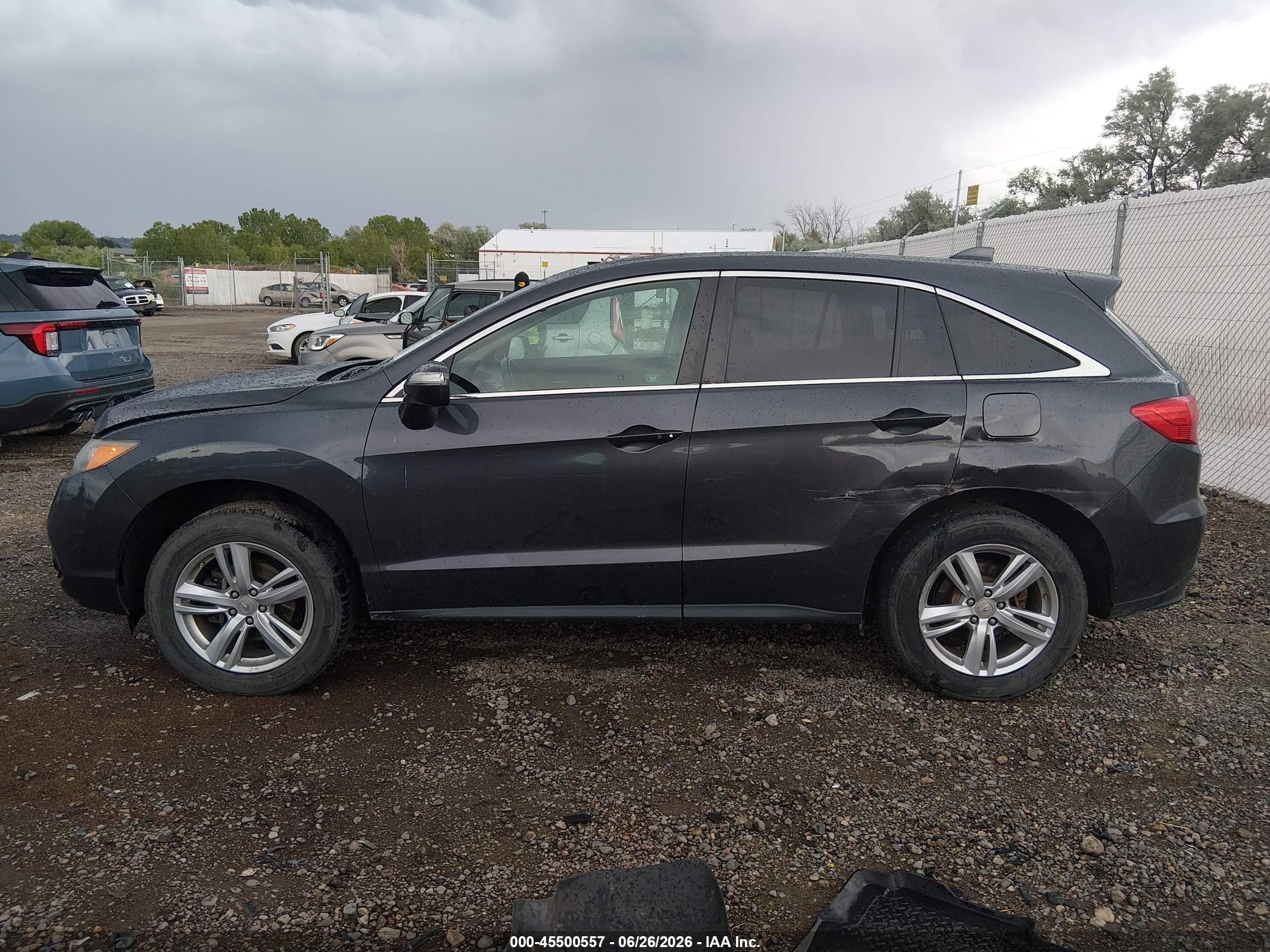 2013 Acura Rdx   Gray vin: 5J8TB4H39DL018838