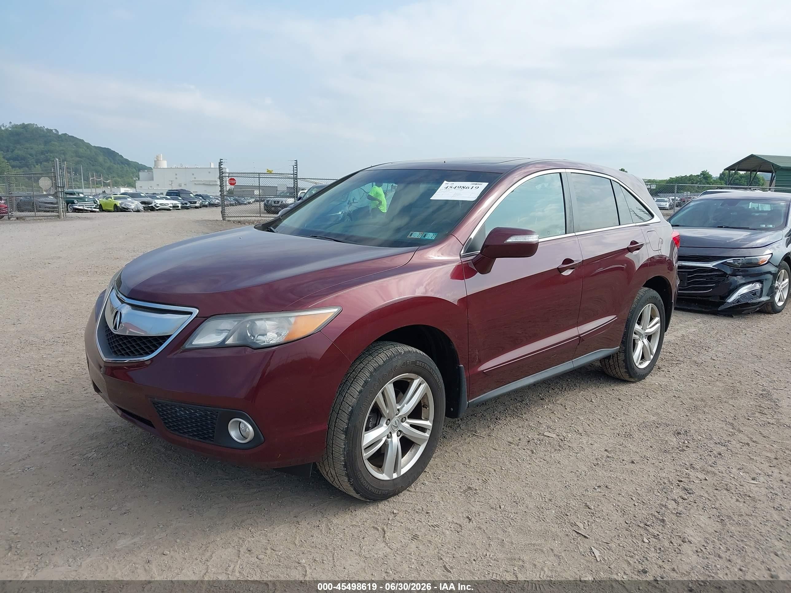 2013 Acura Rdx   Burgundy vin: 5J8TB4H39DL024347