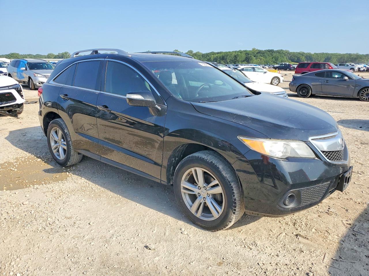 2014 Acura Rdx Черный vin: 5J8TB4H39EL016136