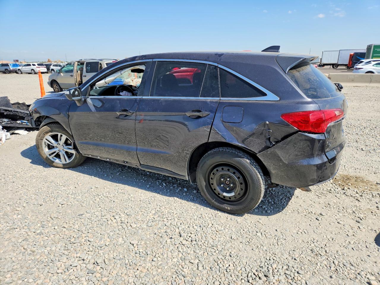 2014 Acura Rdx Gray vin: 5J8TB4H39EL020090