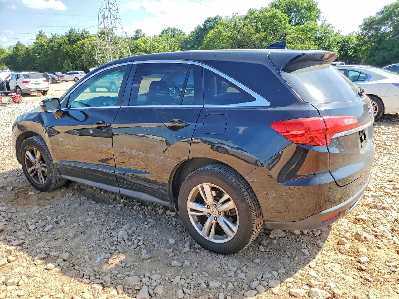2015 Acura Rdx Black vin: 5J8TB4H39FL011665