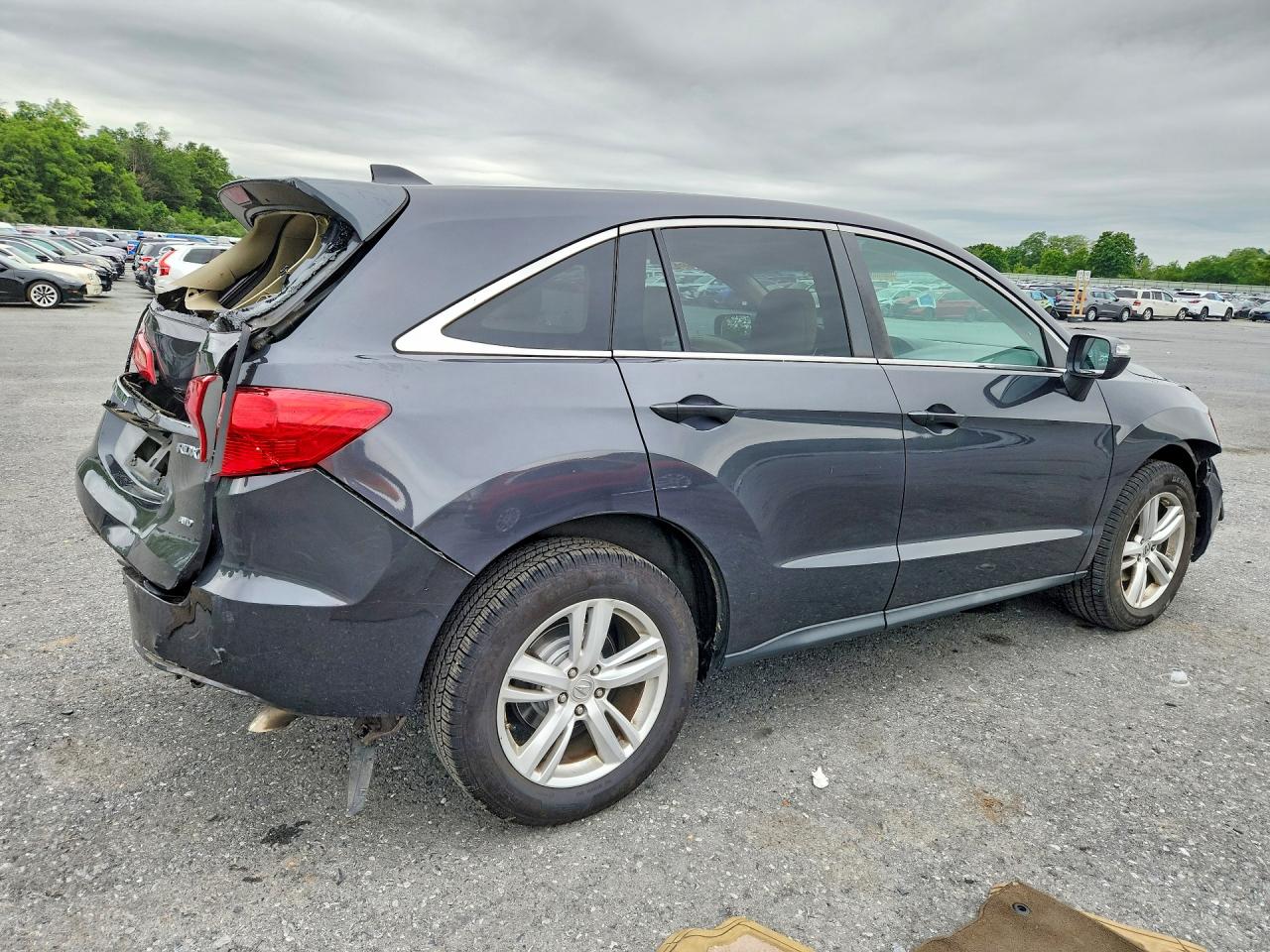 2015 Acura Rdx Charcoal vin: 5J8TB4H39FL014789