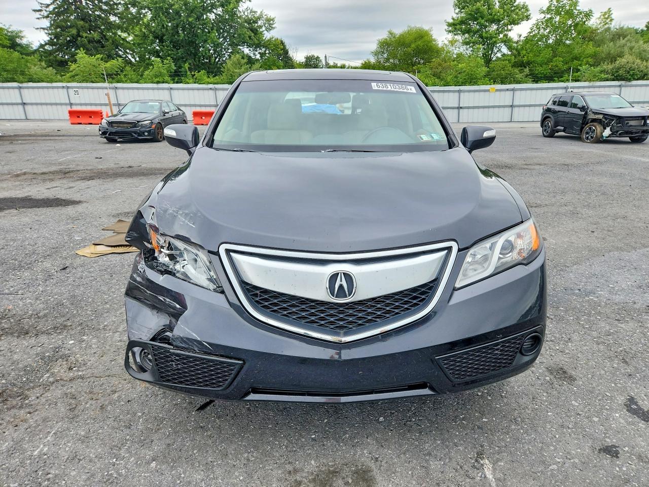2015 Acura Rdx Charcoal vin: 5J8TB4H39FL014789