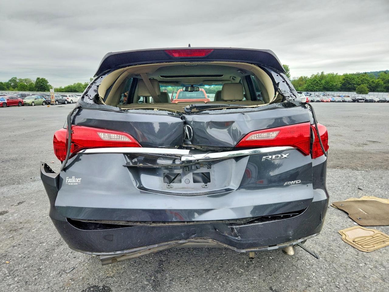 2015 Acura Rdx Charcoal vin: 5J8TB4H39FL014789