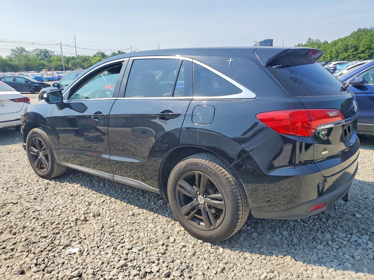 2015 Acura Rdx Black vin: 5J8TB4H3XFL013389